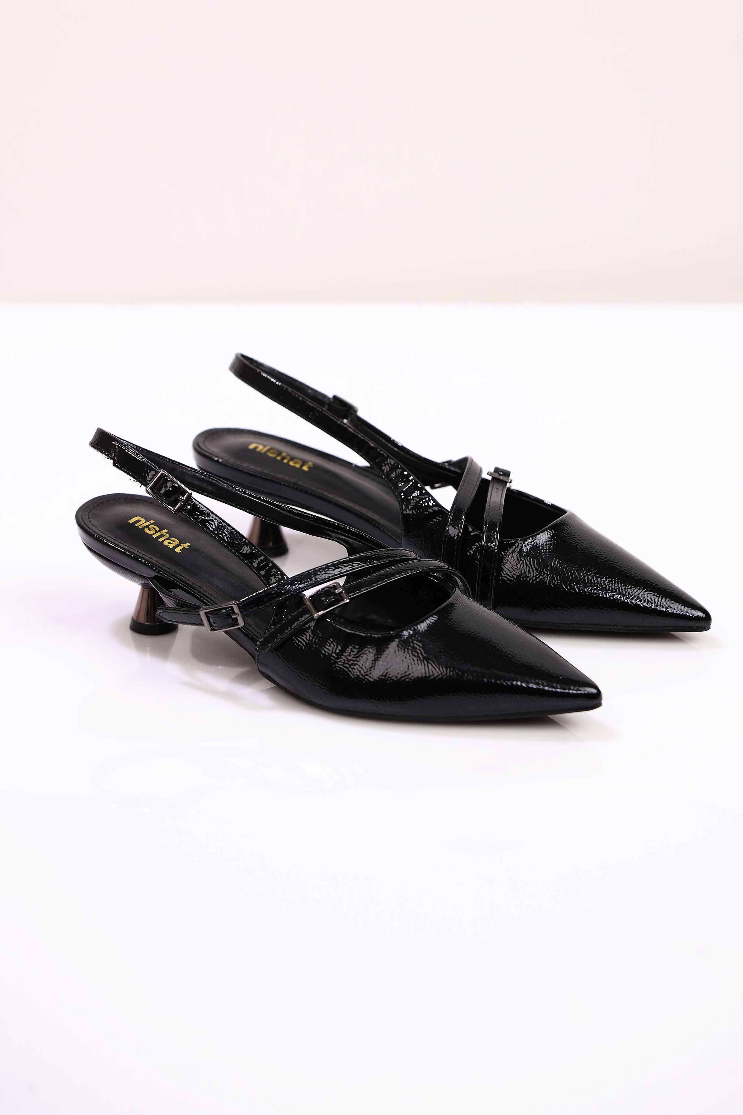 Black Pumps Heels-443032903 for Women - Shoes Collection | Nishat | Shop Online