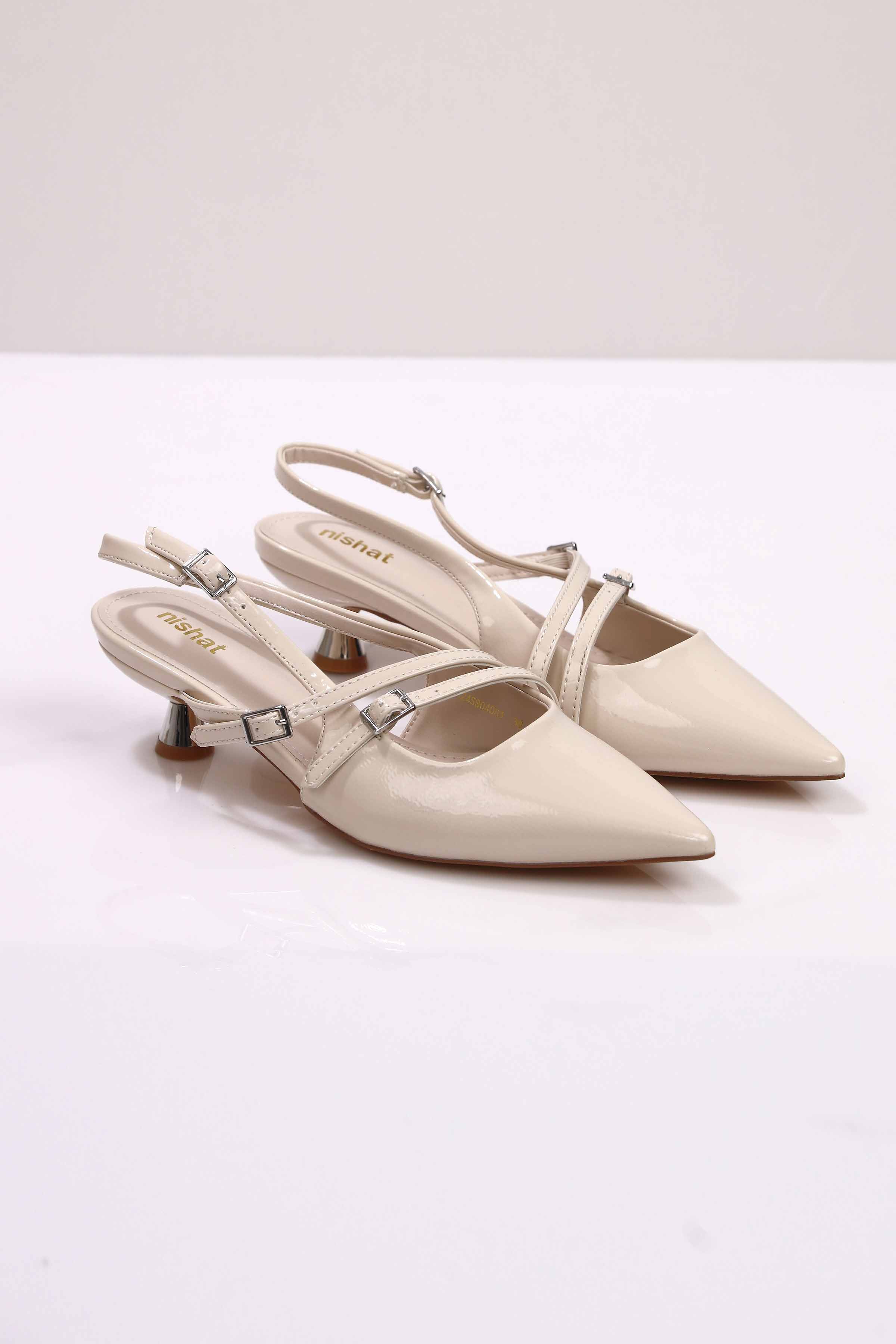 White Pumps Heels-443032912 for Women - Shoes Collection | Nishat | Shop Online