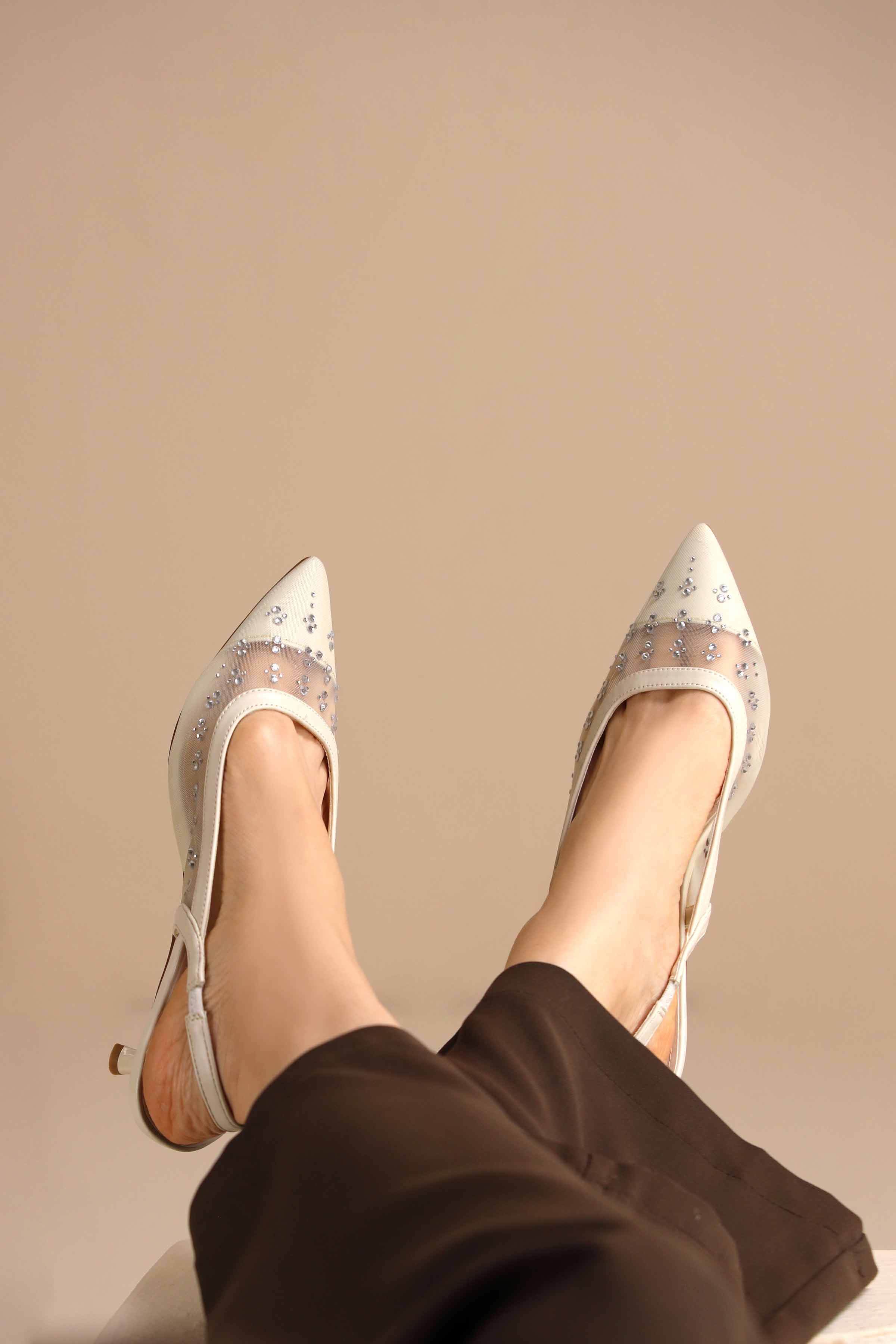 White Pumps Heels-443042912 - for Women - Shoes Collection | Nishat | Shop Online