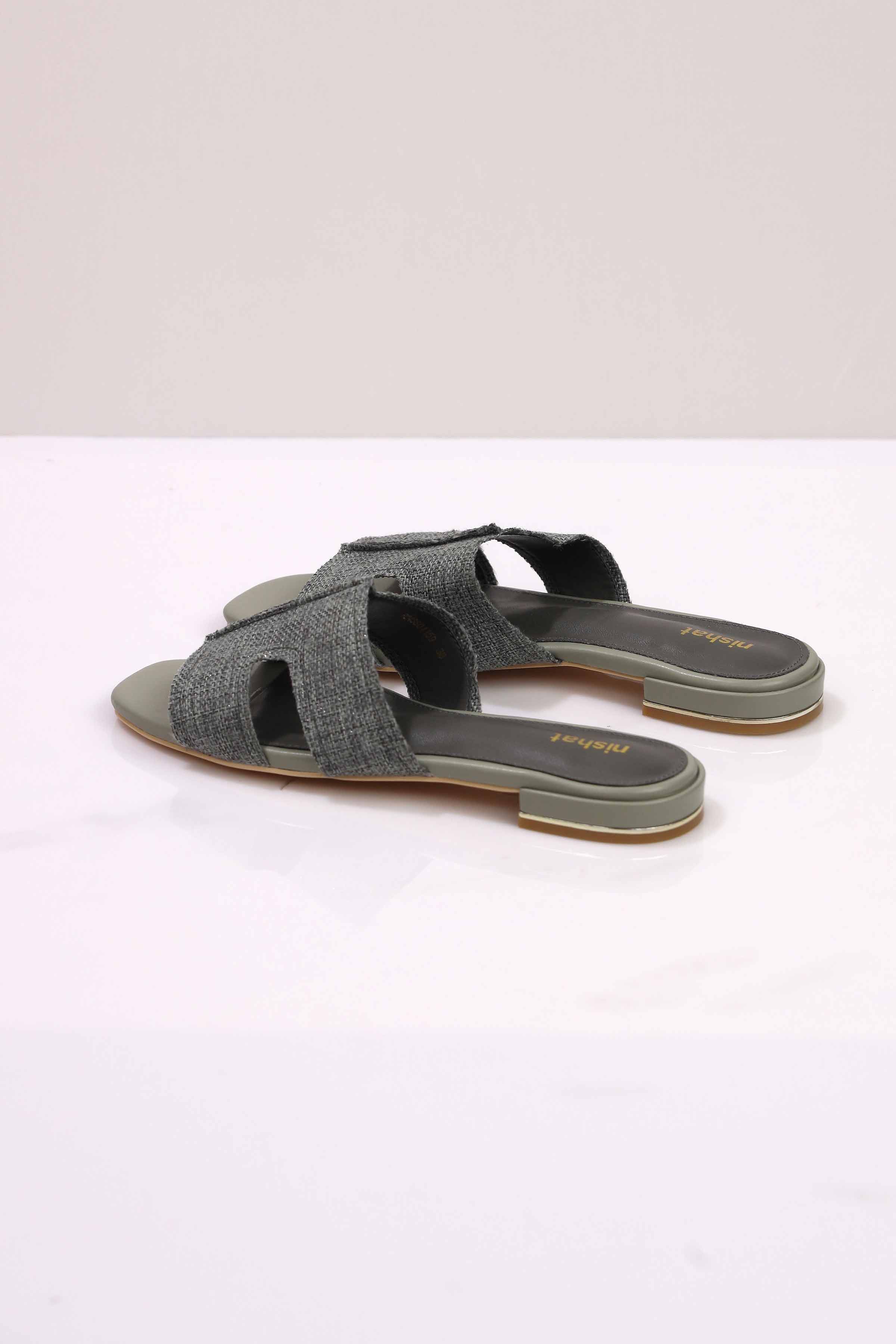 Green Chappal-443072904 for Women - Shoes Collection | Nishat | Shop Online