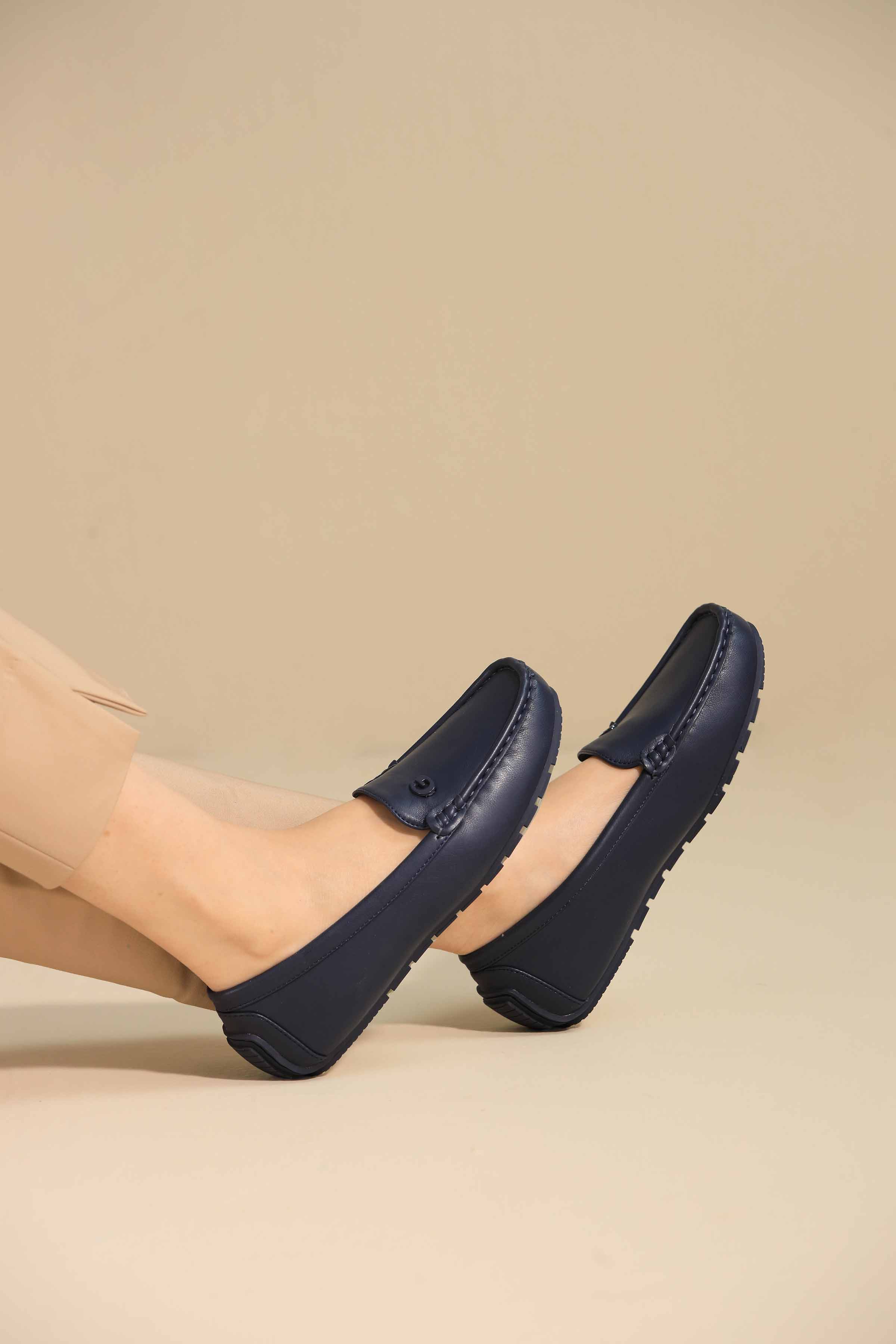 Blue Loafers-443112908 - for Women - Shoes Collection | Nishat | Shop Online