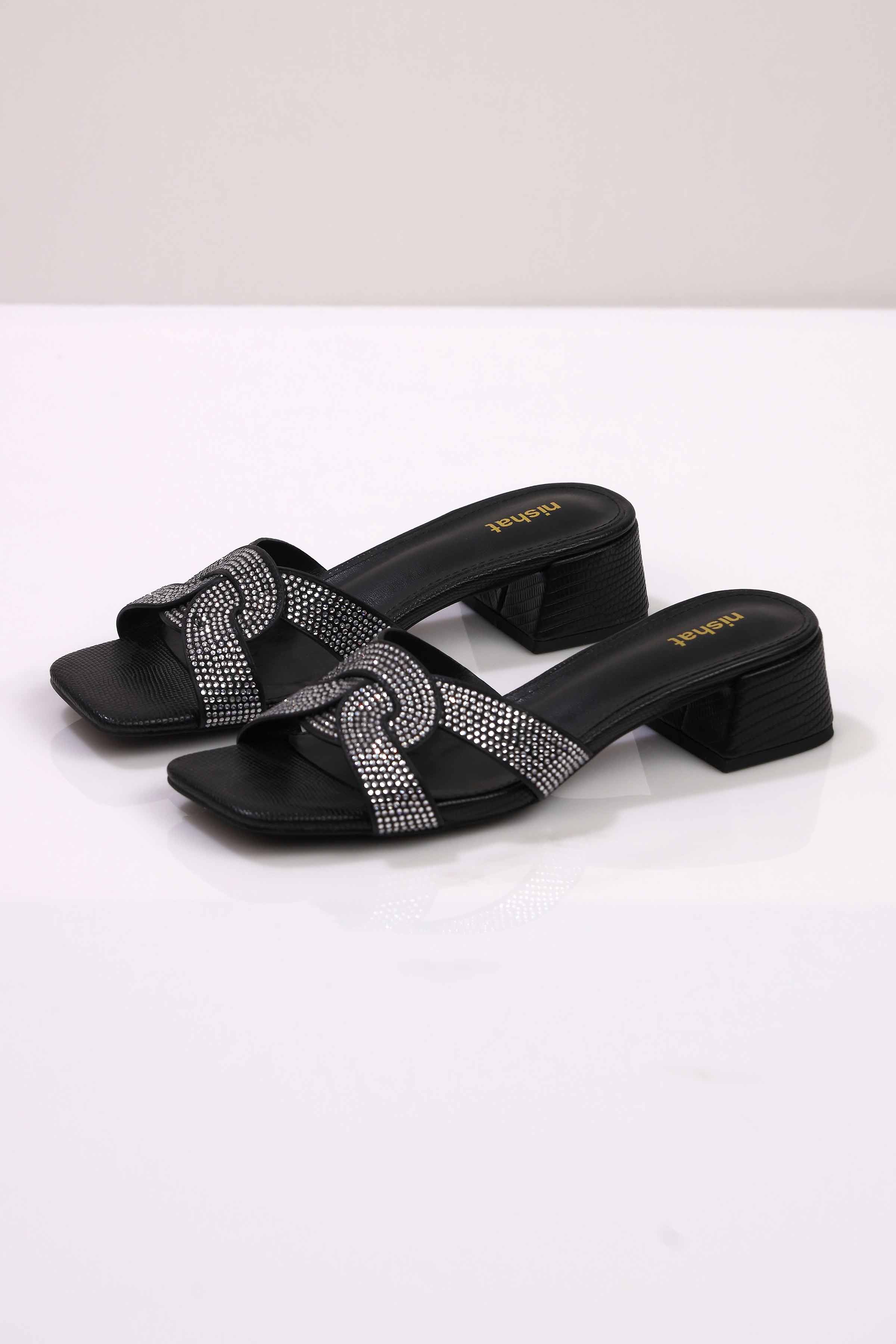 Black Wedge-443122903 for Women - Shoes Collection | Nishat | Shop Online