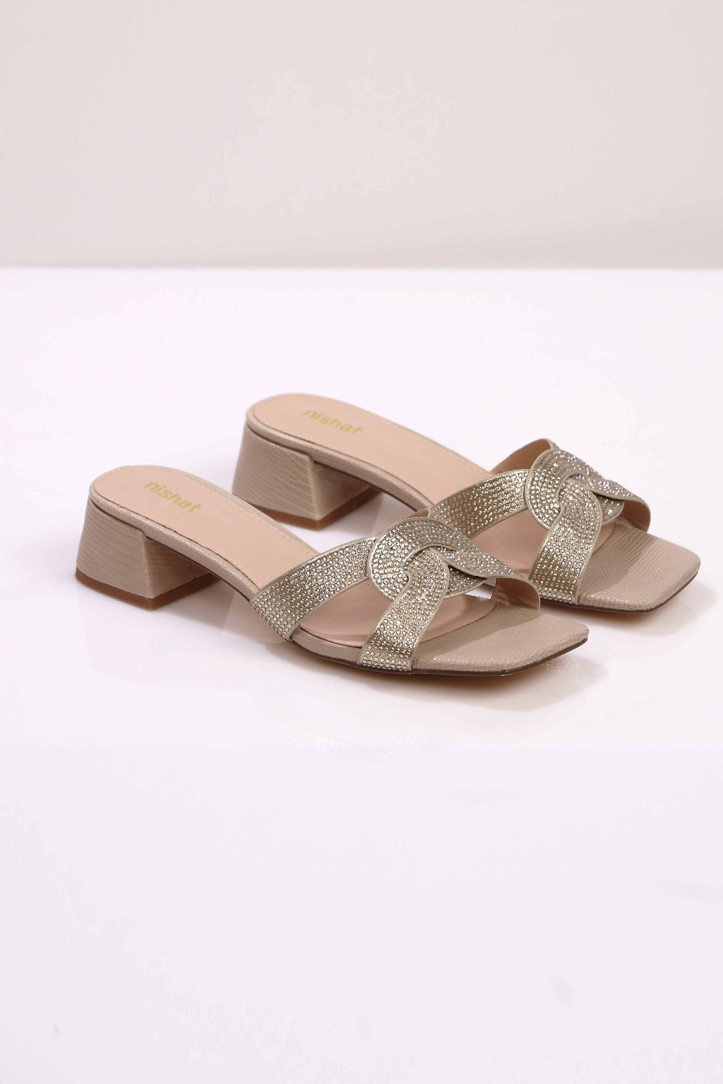 Beige Wedge-443122918 for Women - Shoes Collection | Nishat | Shop Online