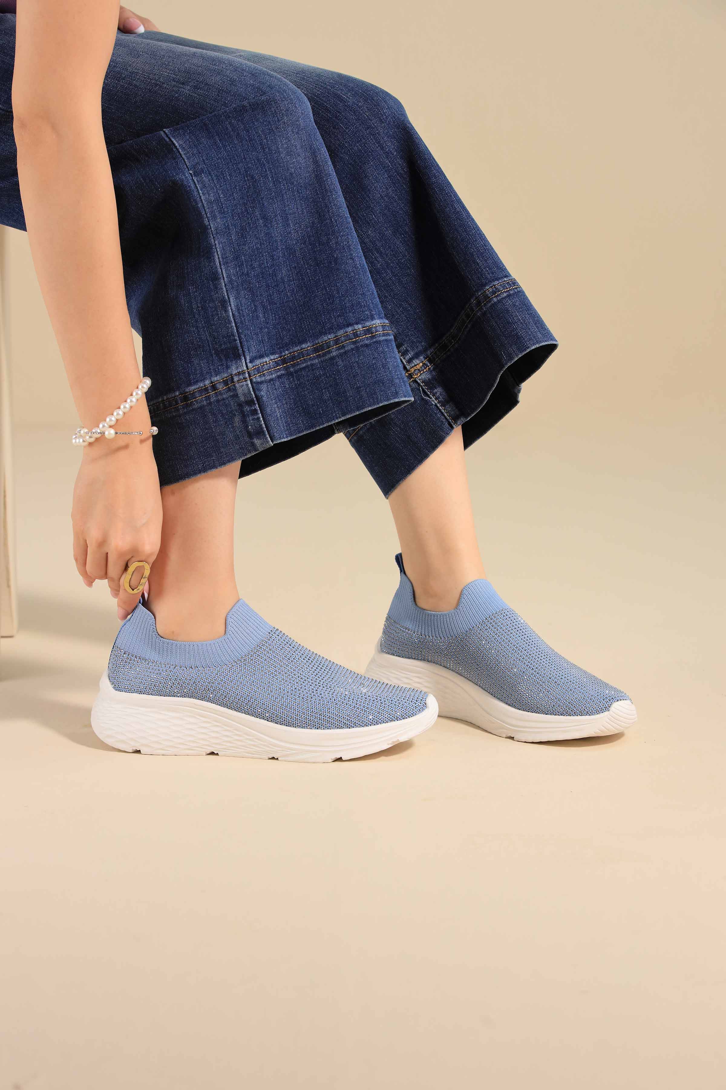 Blue Canvas-443172908 - for Women - Shoes Collection | Nishat | Shop Online