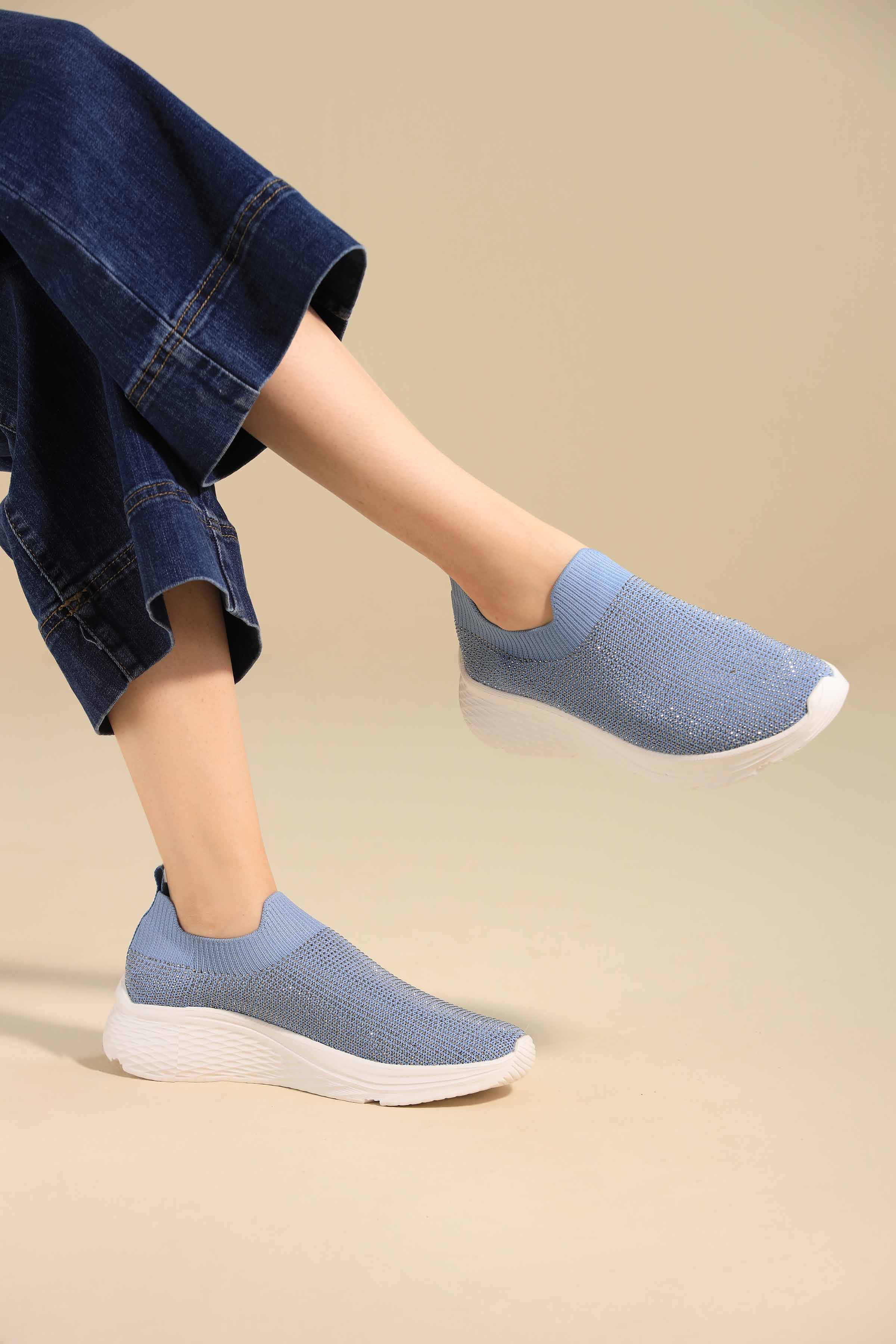 Blue Canvas-443172908 - for Women - Shoes Collection | Nishat | Shop Online