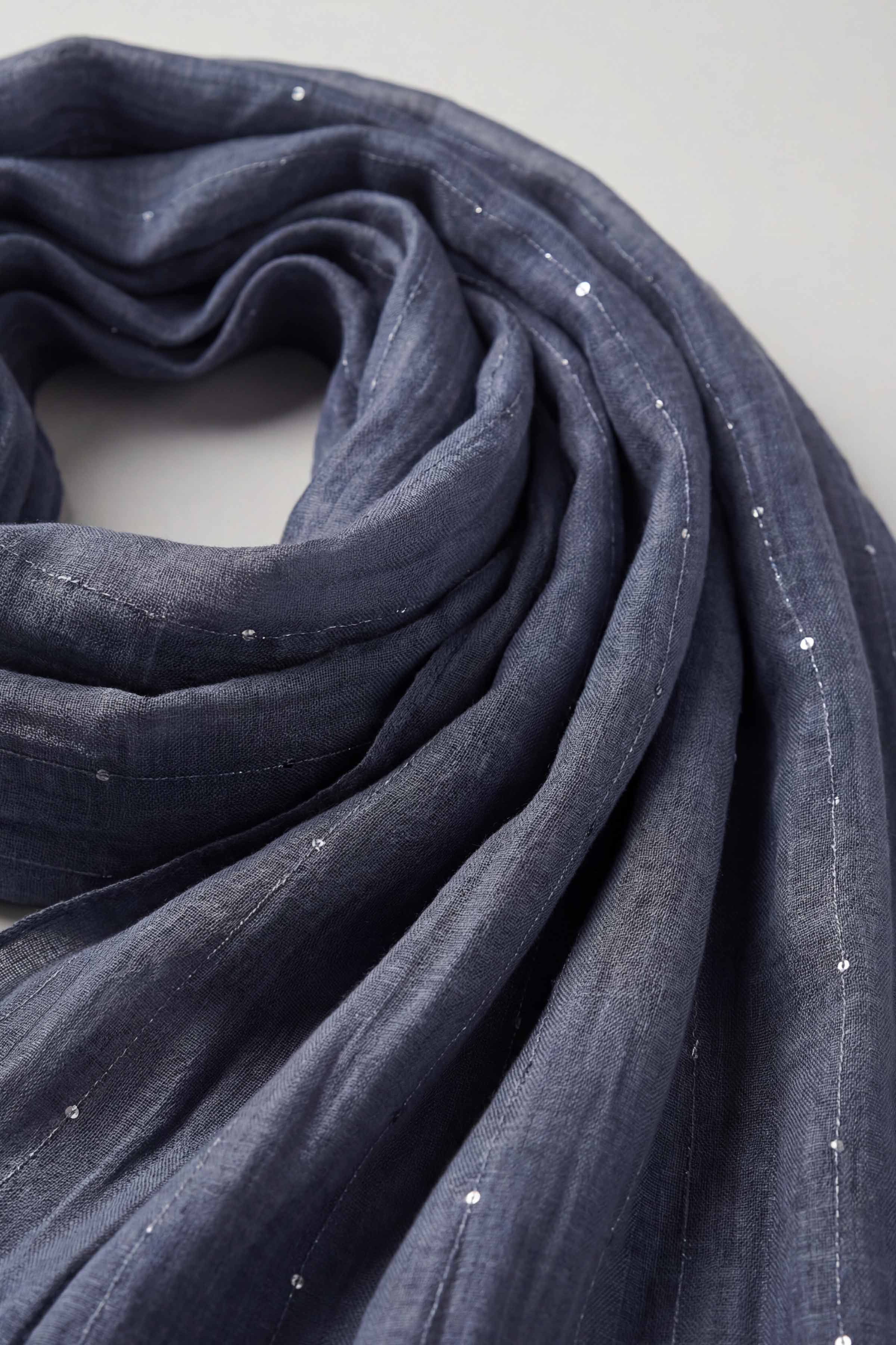Navy Women Scarf-443392121