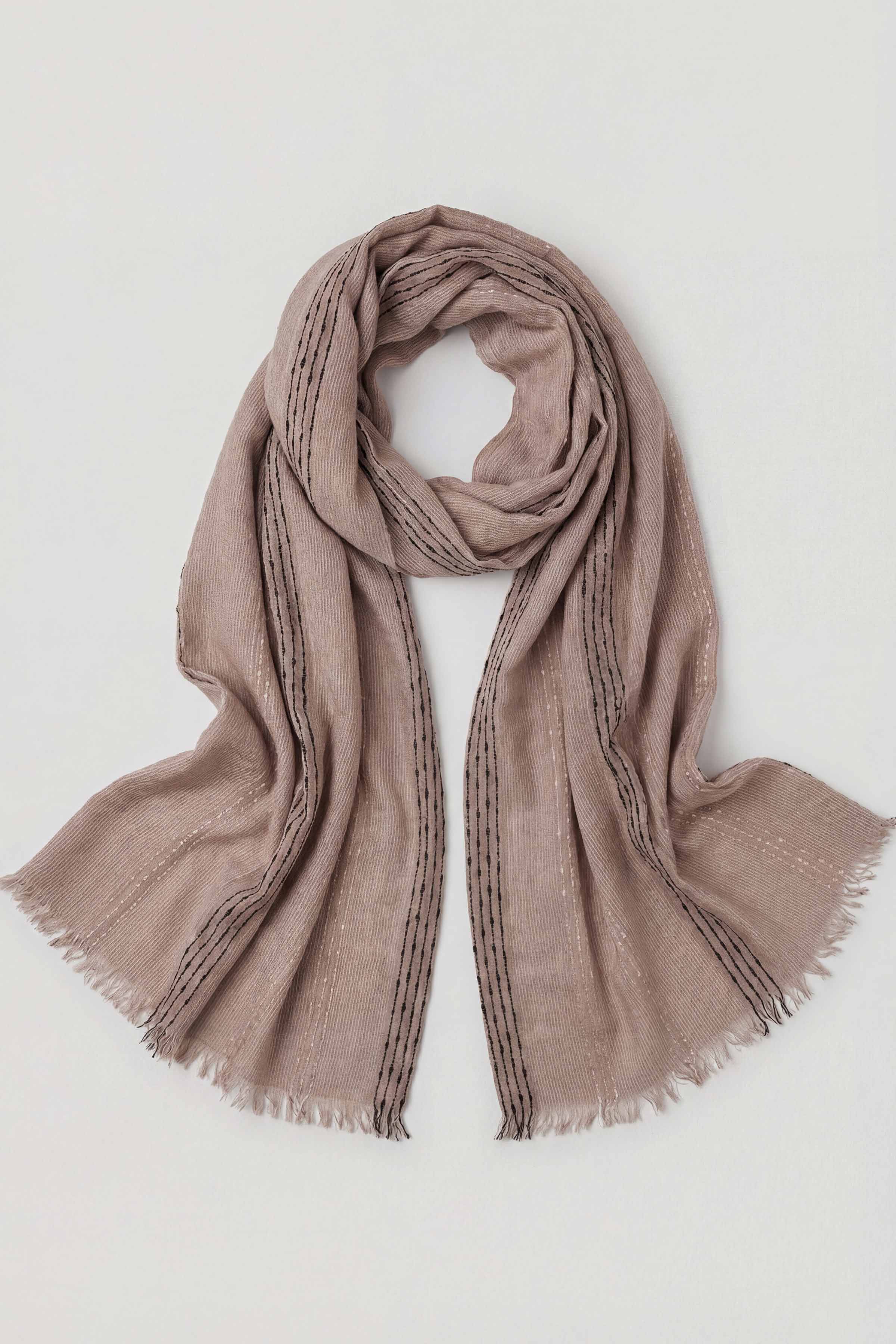 Pink Women Scarf-443402105