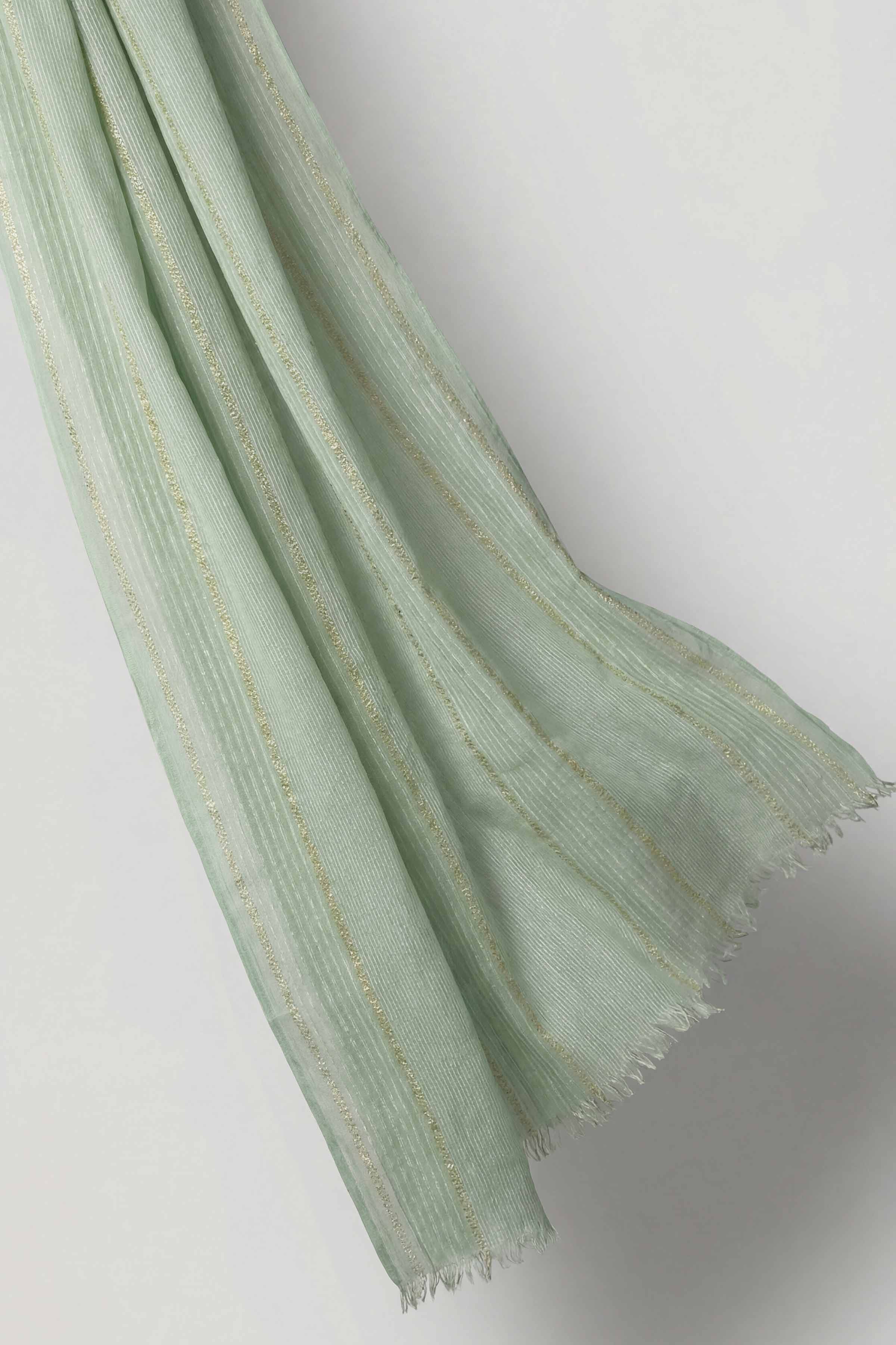 Green Women Scarf-443412104