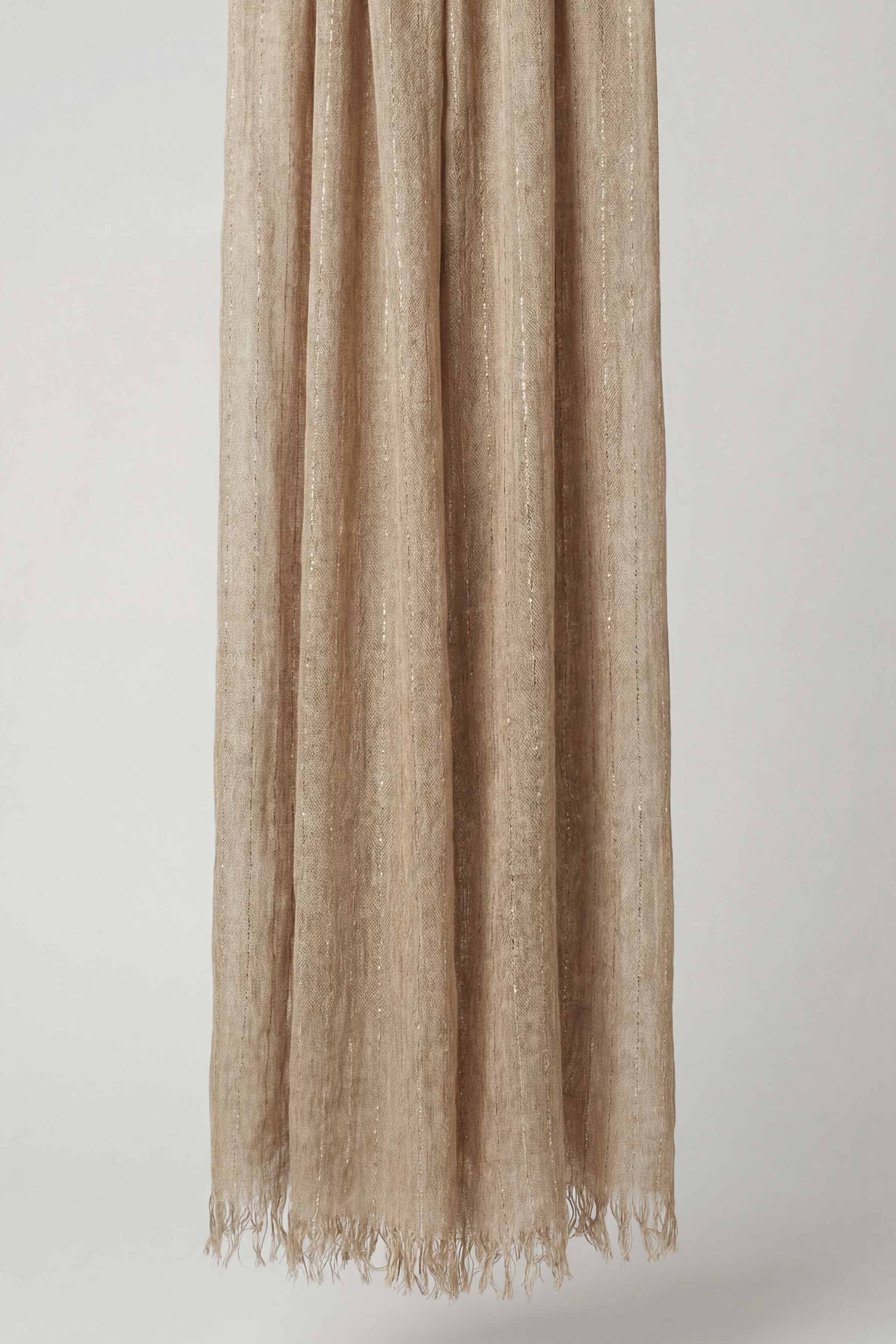 Beige Women Scarf-443422118