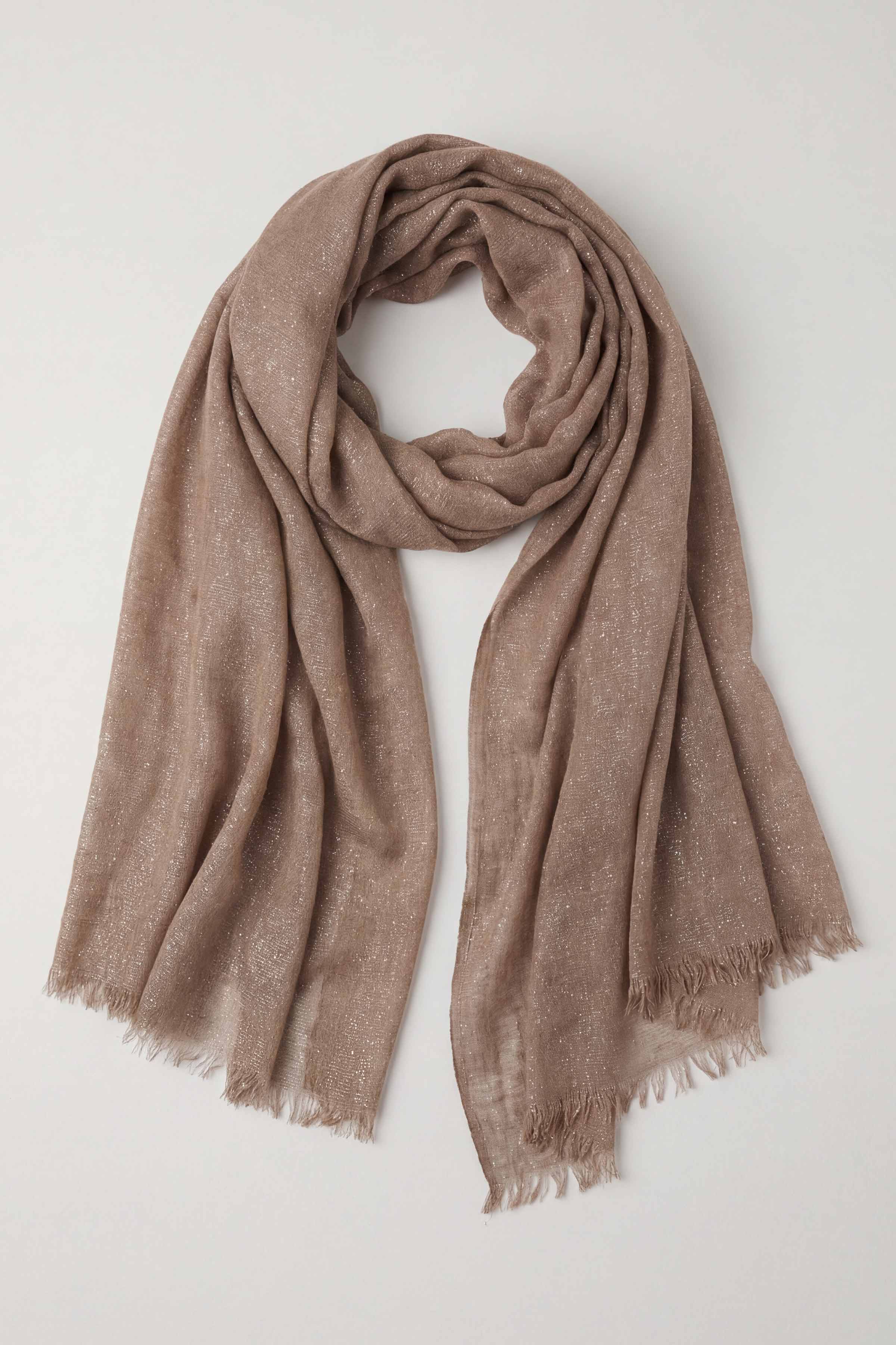 Khaki Women Scarf-443432130