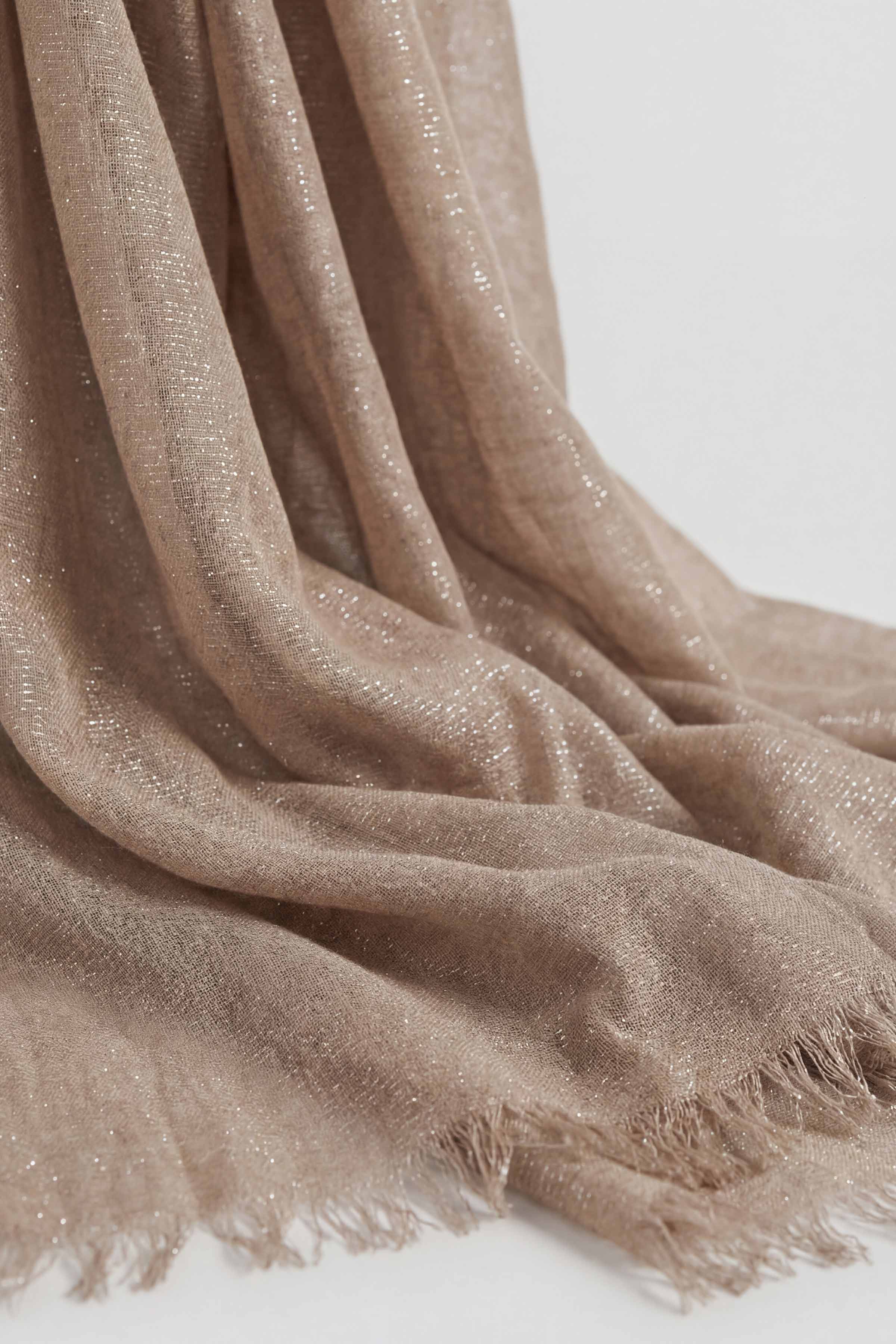 Khaki Women Scarf-443432130
