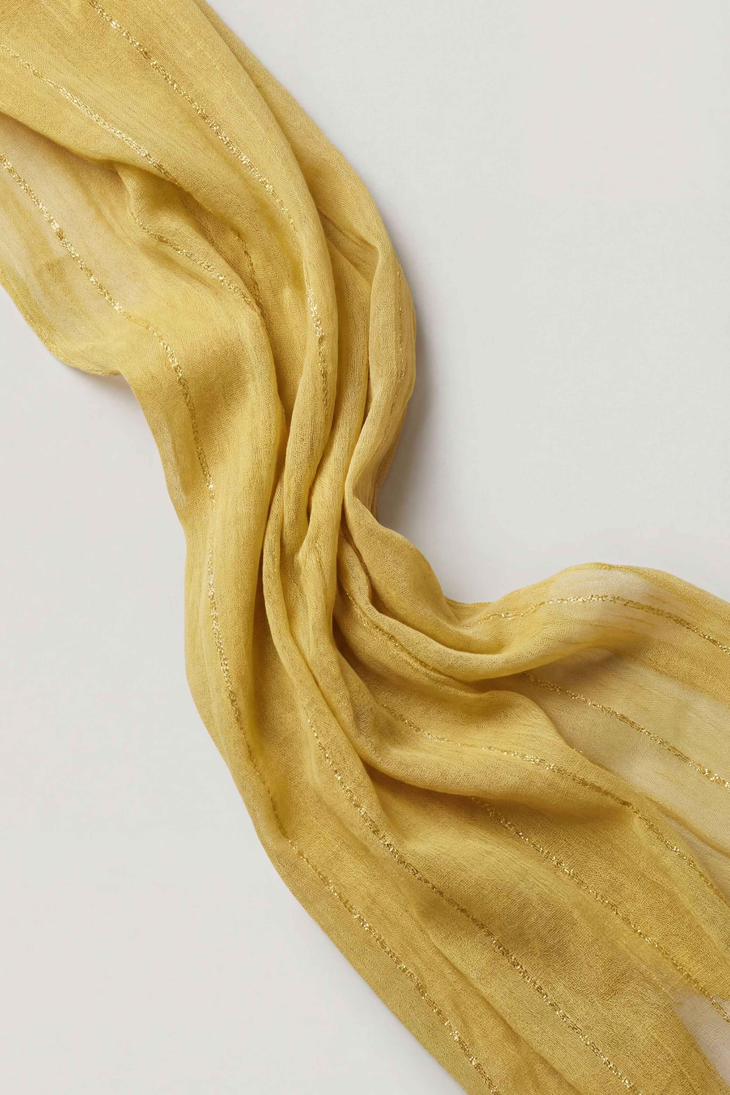 Yellow Women Scarf-443442102