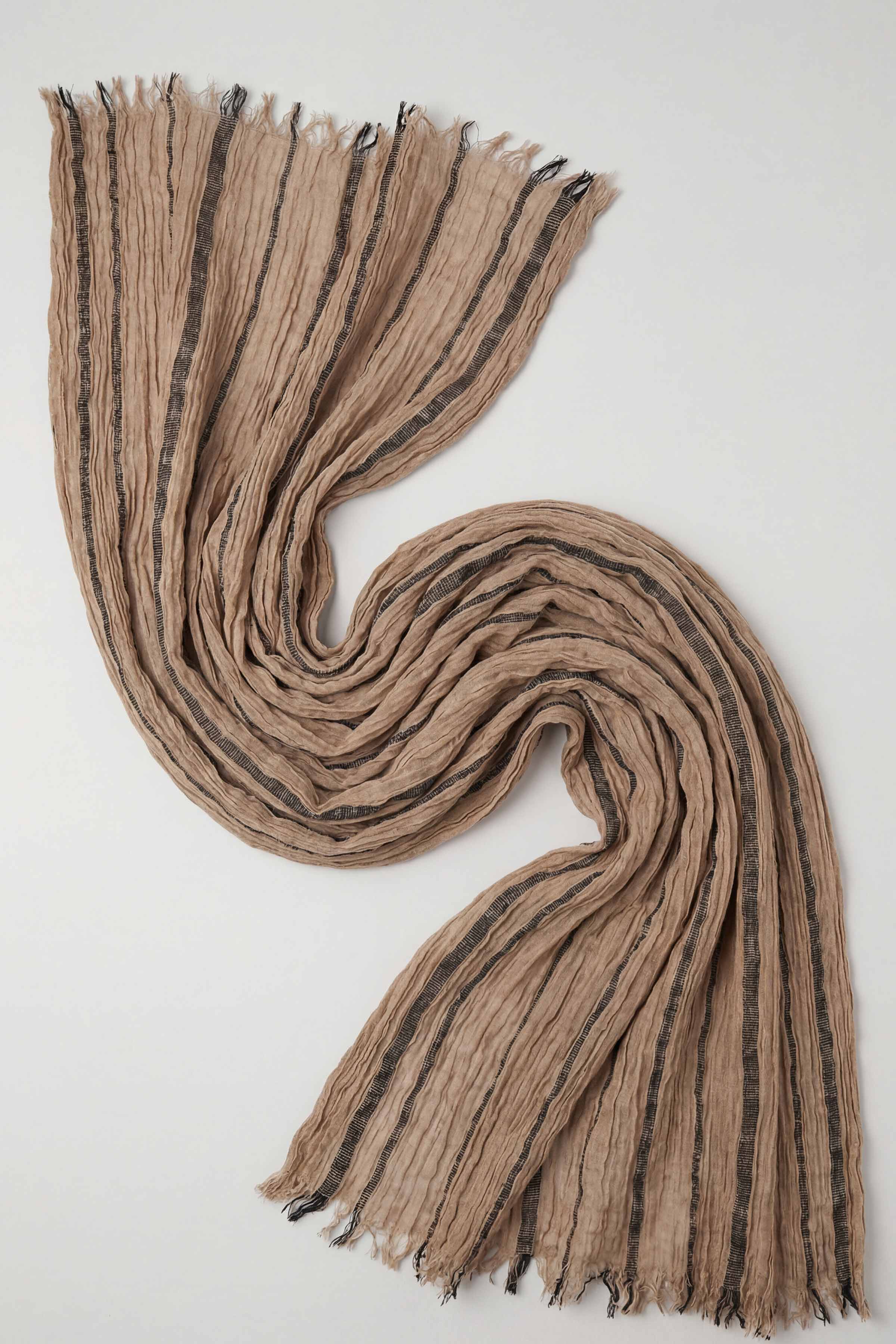 Khaki Women Scarf-443452130