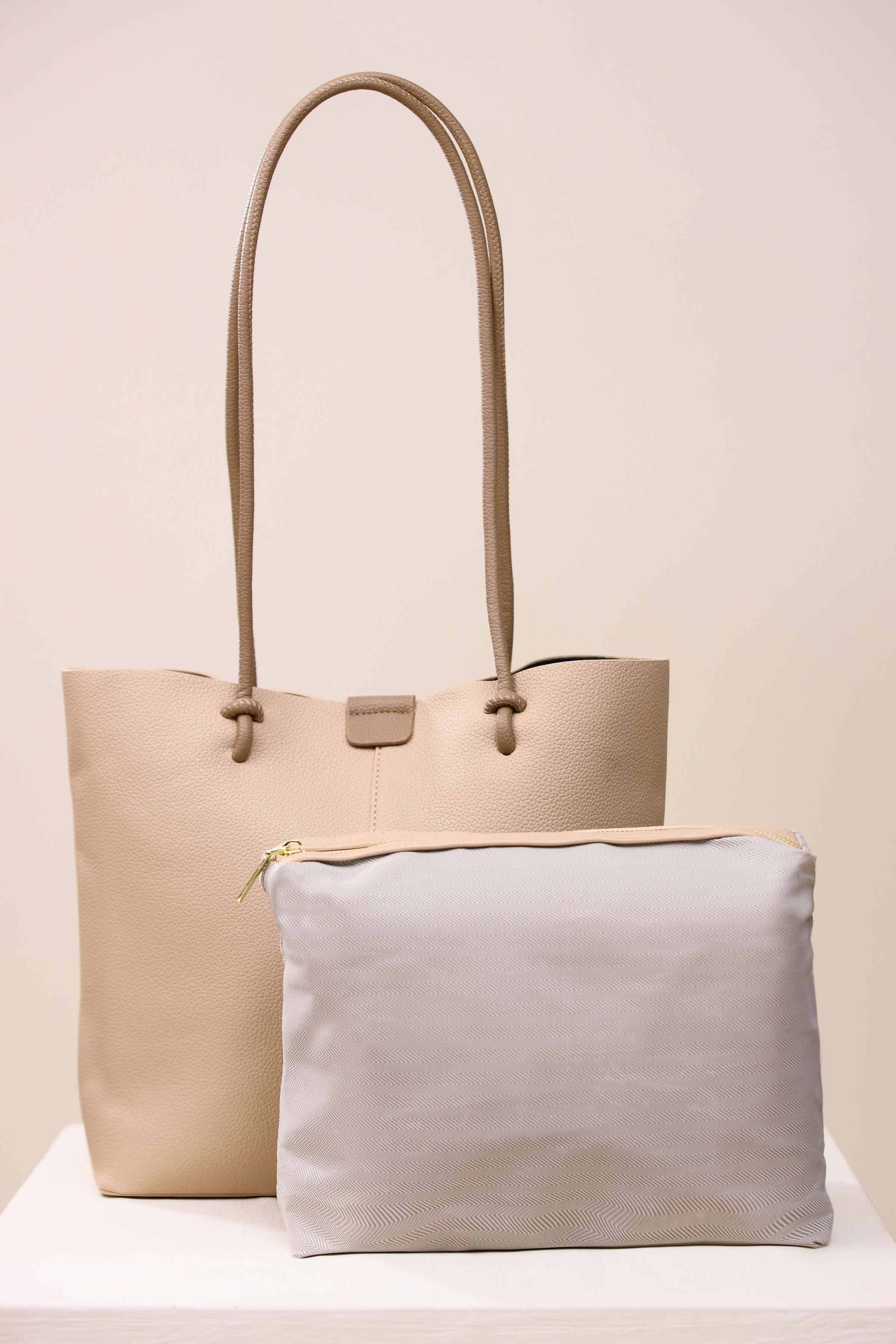 Khaki Tote Bag-443492130 for Women - Bag Collection | Nishat | Shop Online