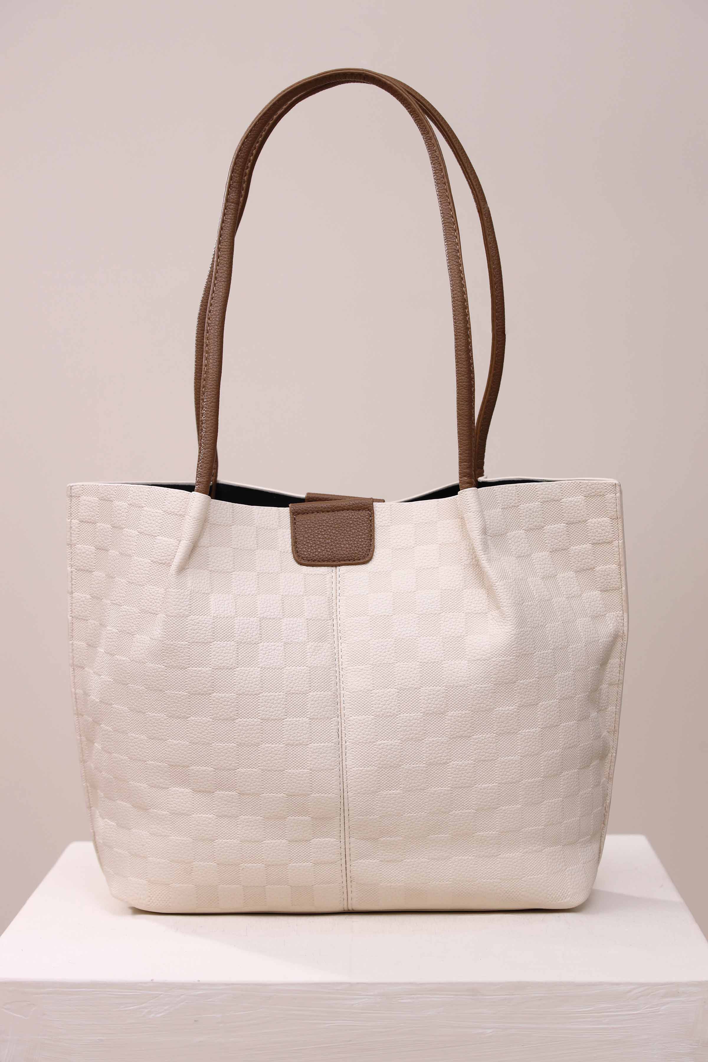 Light Beige Tote Bag-443502118 for Women - Bag Collection | Nishat | Shop Online