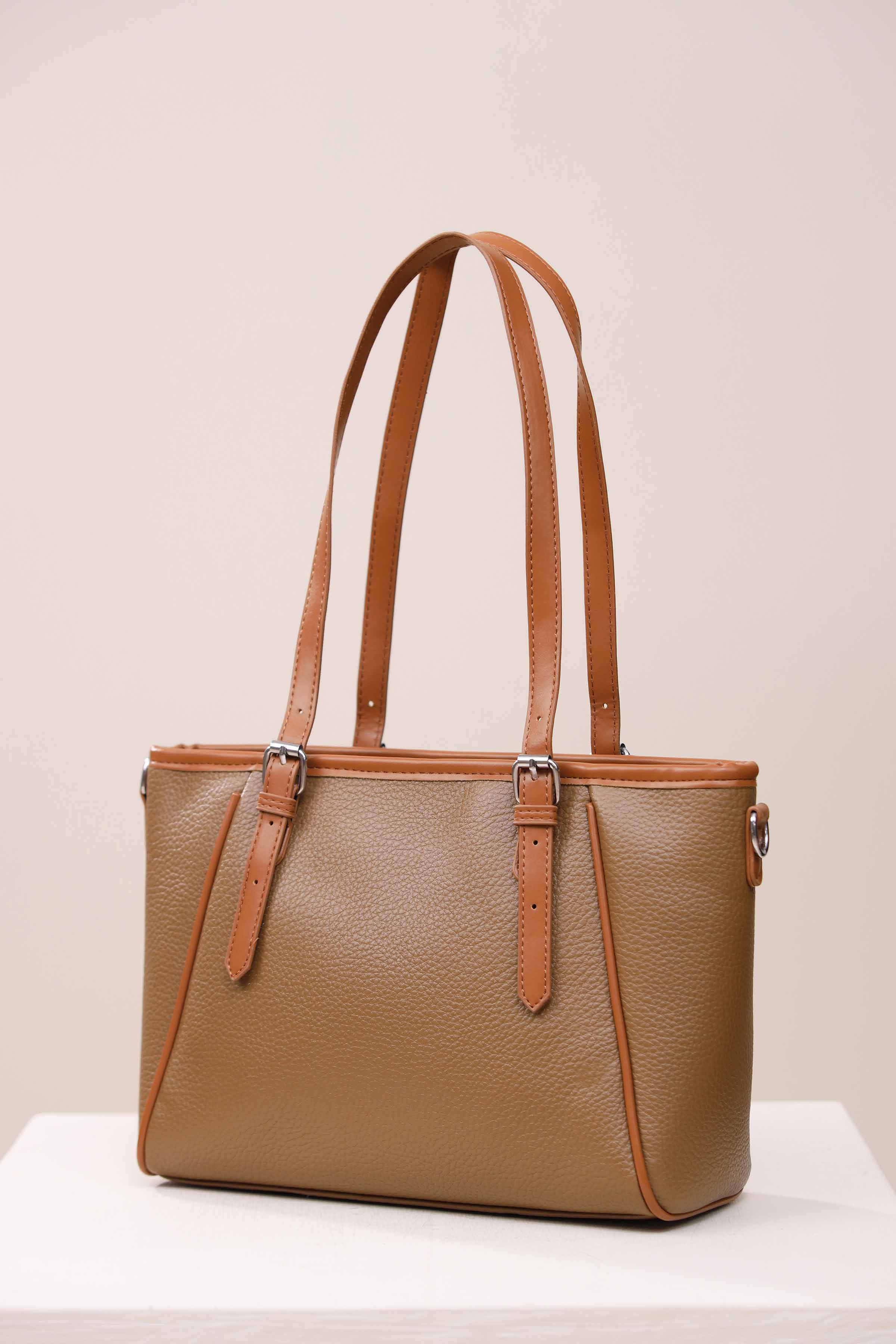 Camel Tote Bag-443532104 for Women - Bag Collection | Nishat | Shop Online