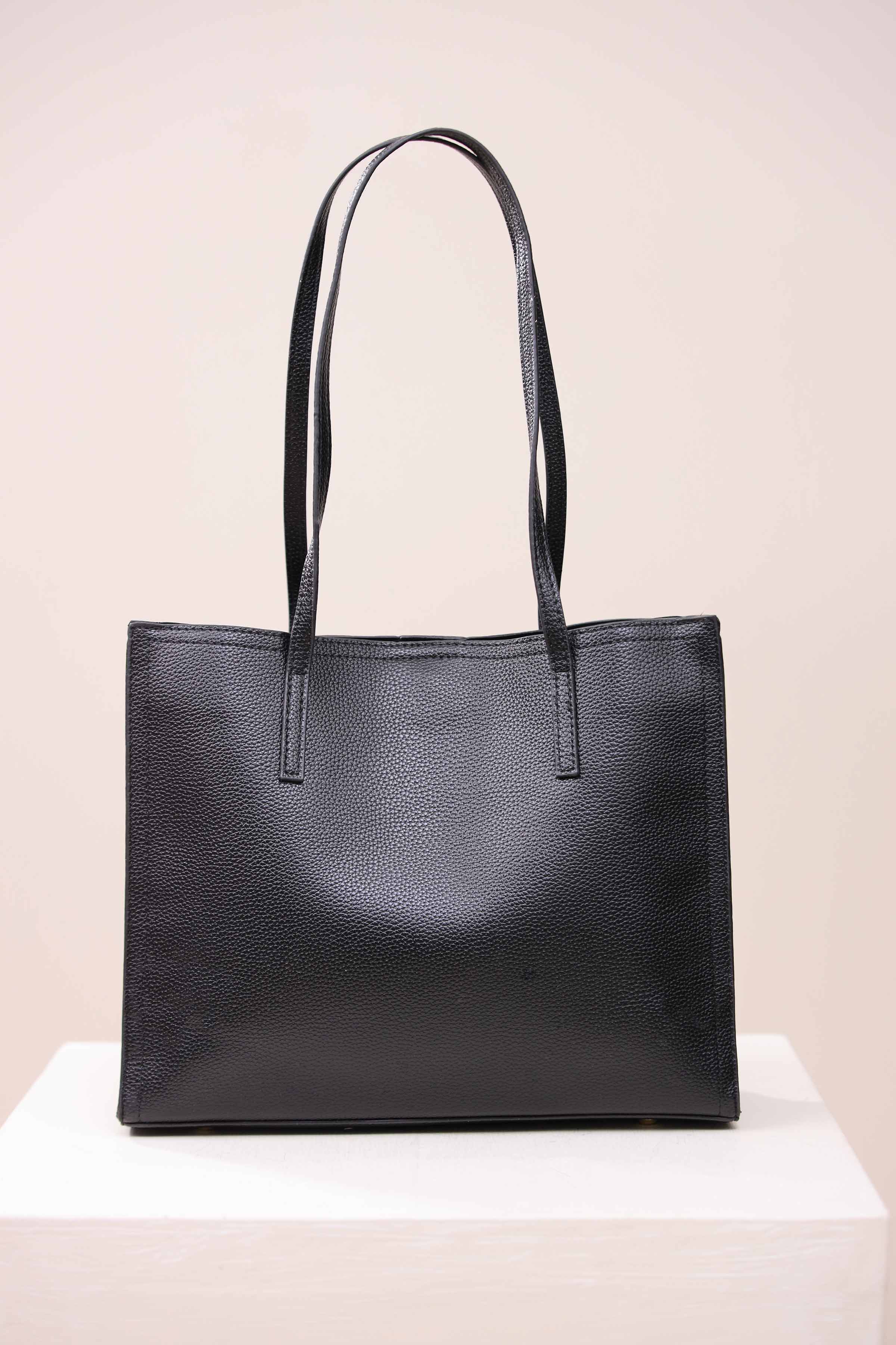 Black Tote Bag-443542103 for Women - Bag Collection | Nishat | Shop Online