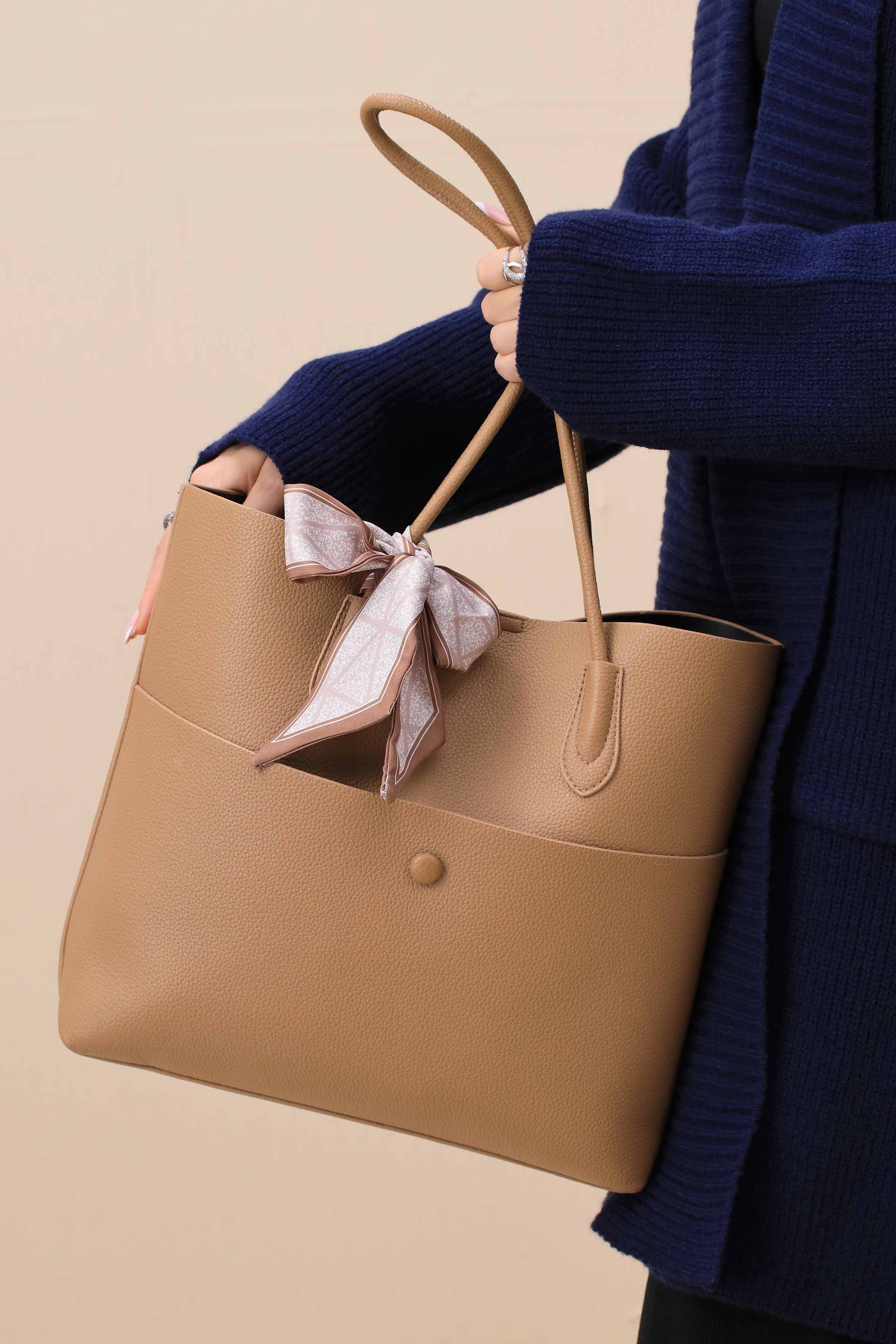 Tan Tote Bag-443622126-for Women - Bag Winter Collection | Nishat | Shop Online