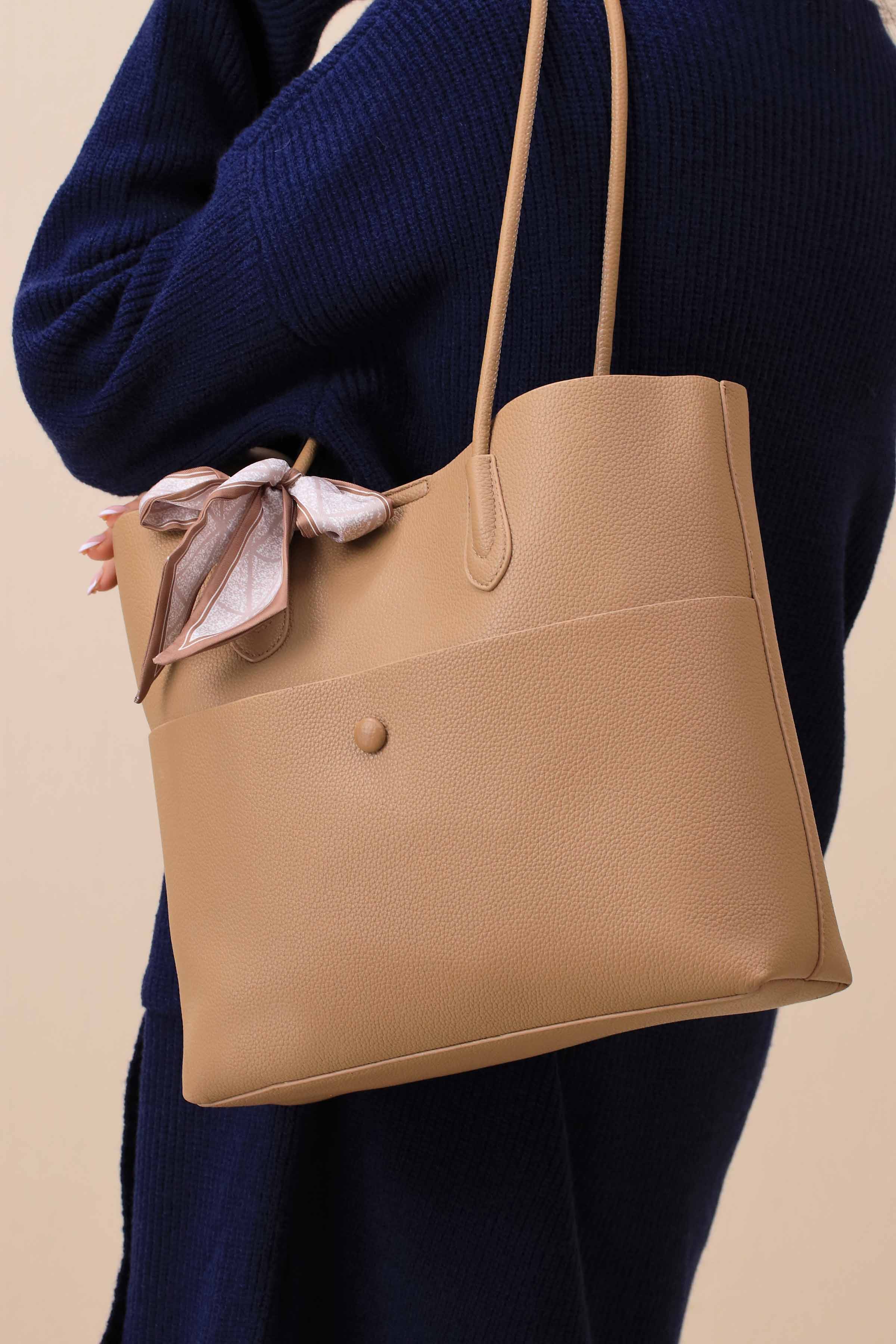 Tan Tote Bag-443622126-for Women - Bag Winter Collection | Nishat | Shop Online