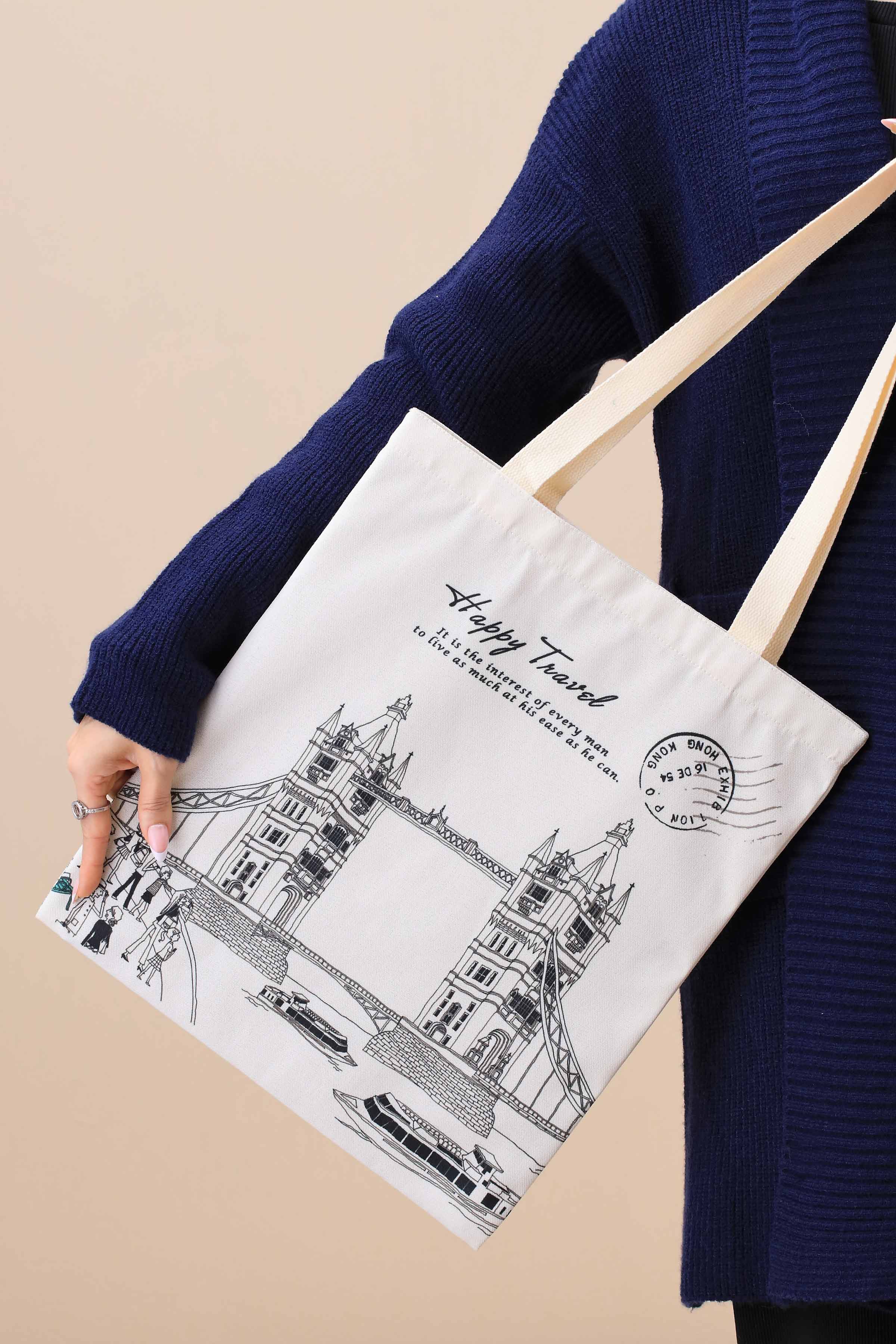 Off White Fabric Bag-443732107-for Women - Bag Winter Collection | Nishat | Shop Online