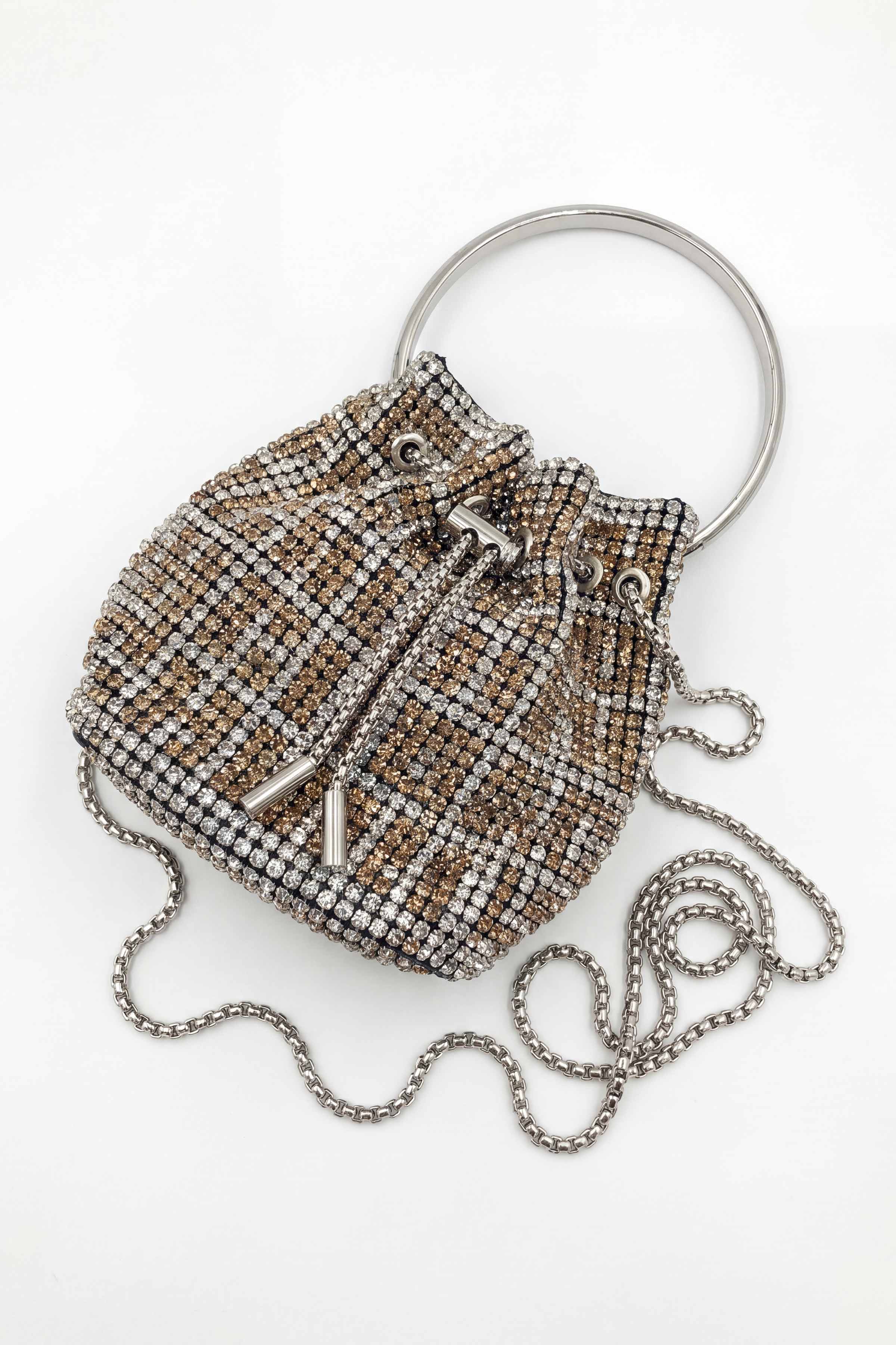 Gold & Silver Clutch-444072119