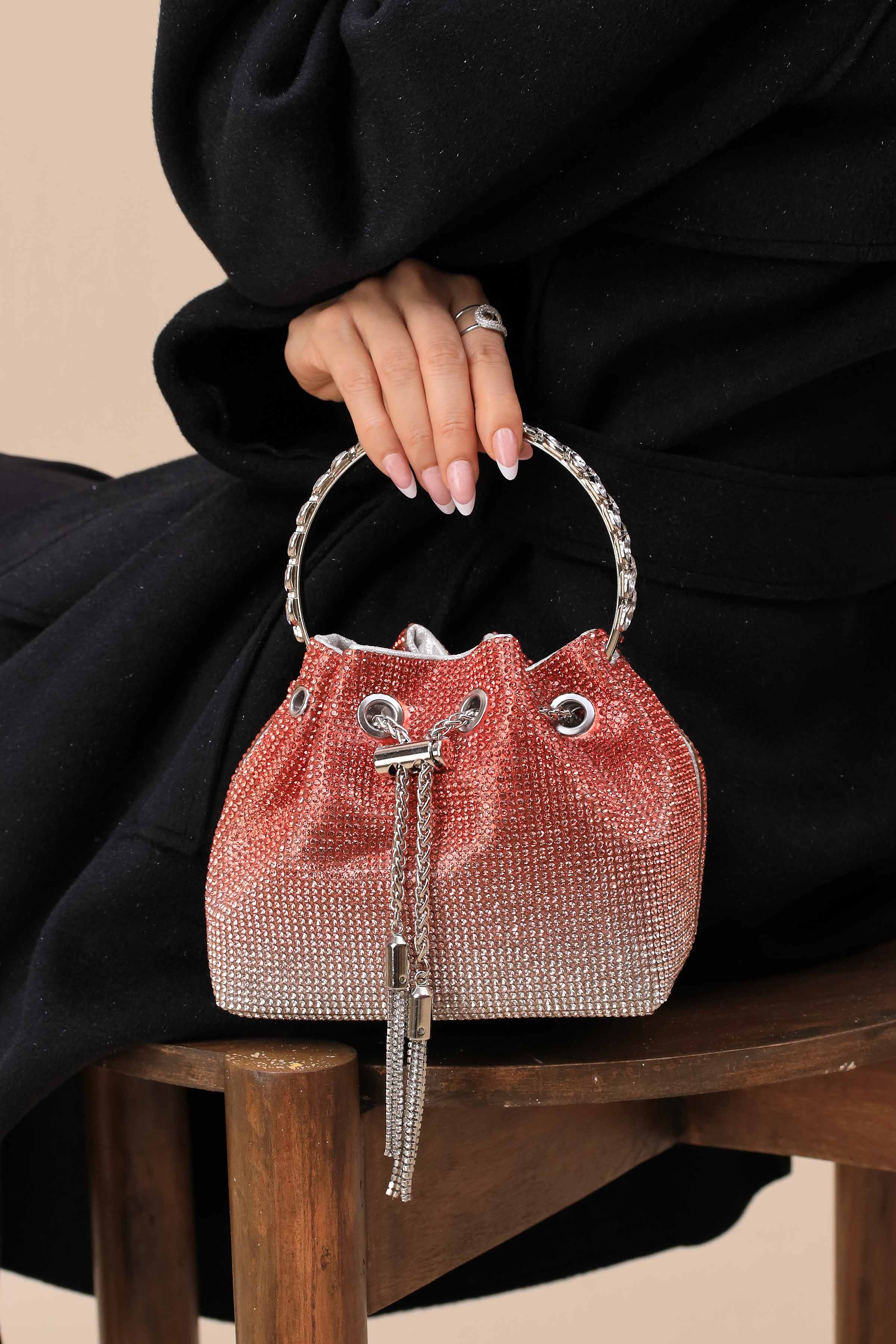 Gradient Red Clutch-444102101-for Women - Bag Winter Collection | Nishat | Shop Online