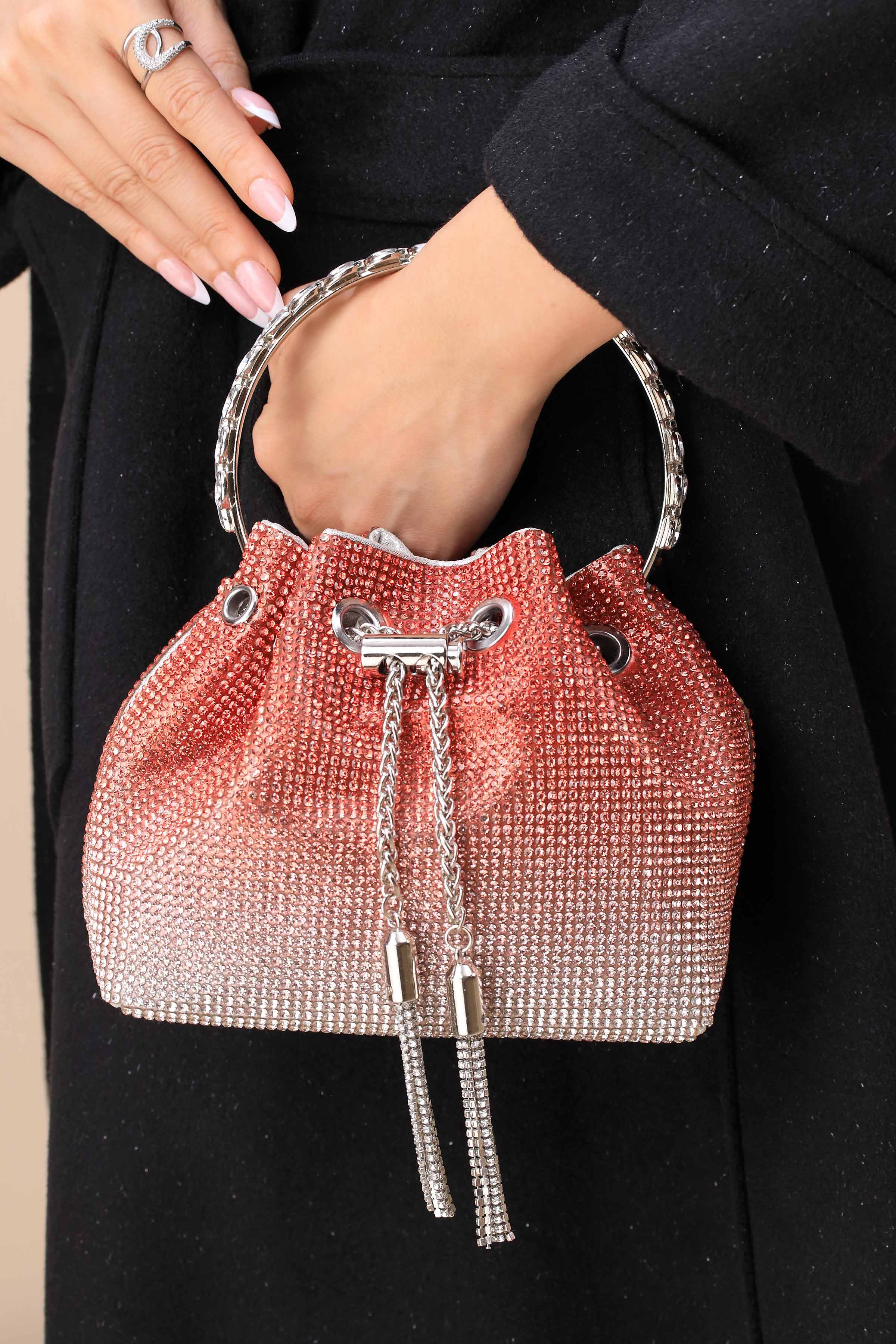 Gradient Red Clutch-444102101-for Women - Bag Winter Collection | Nishat | Shop Online