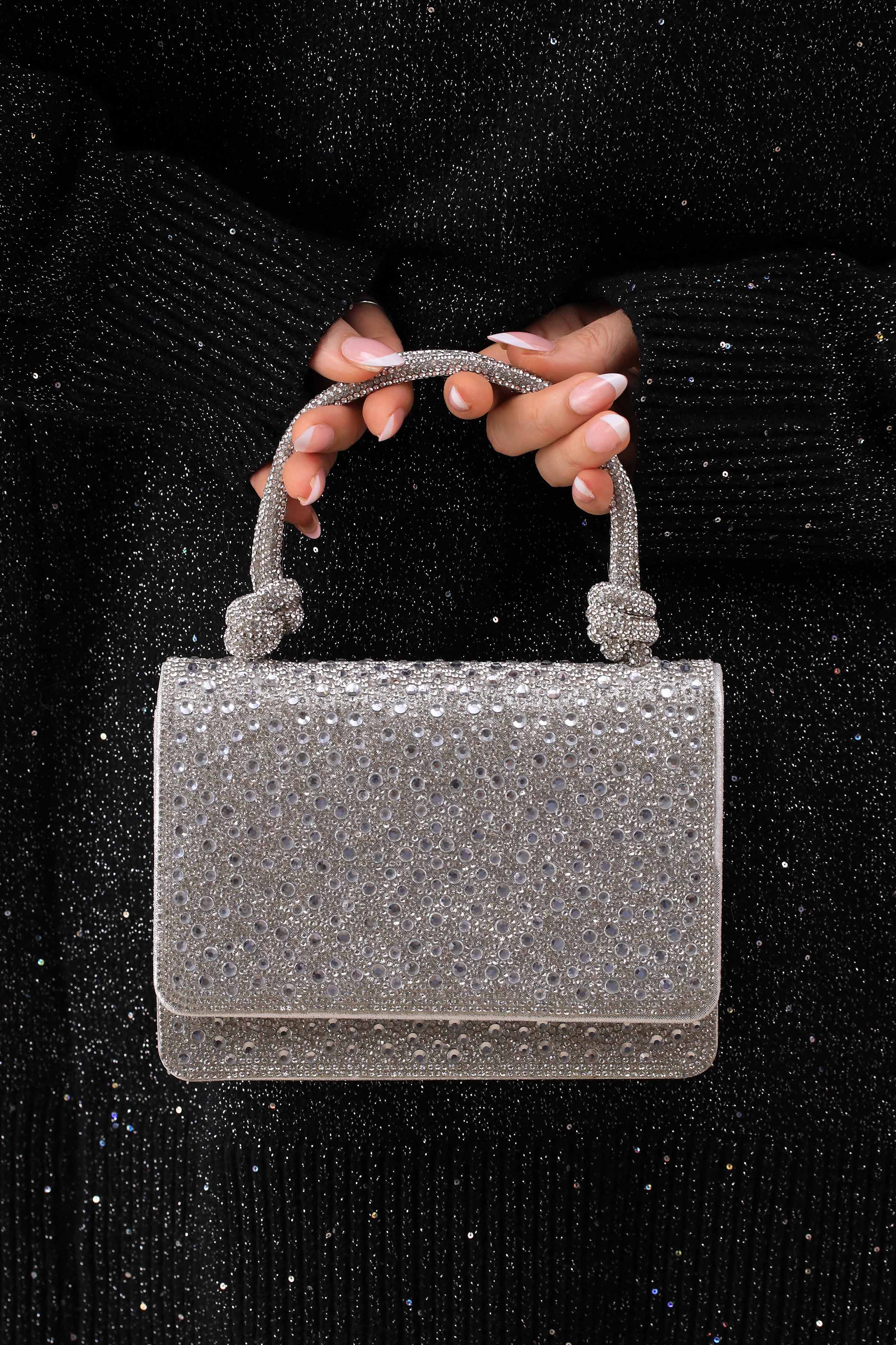 Silver Clutch-444112120-for Women - Bag Winter Collection | Nishat | Shop Online