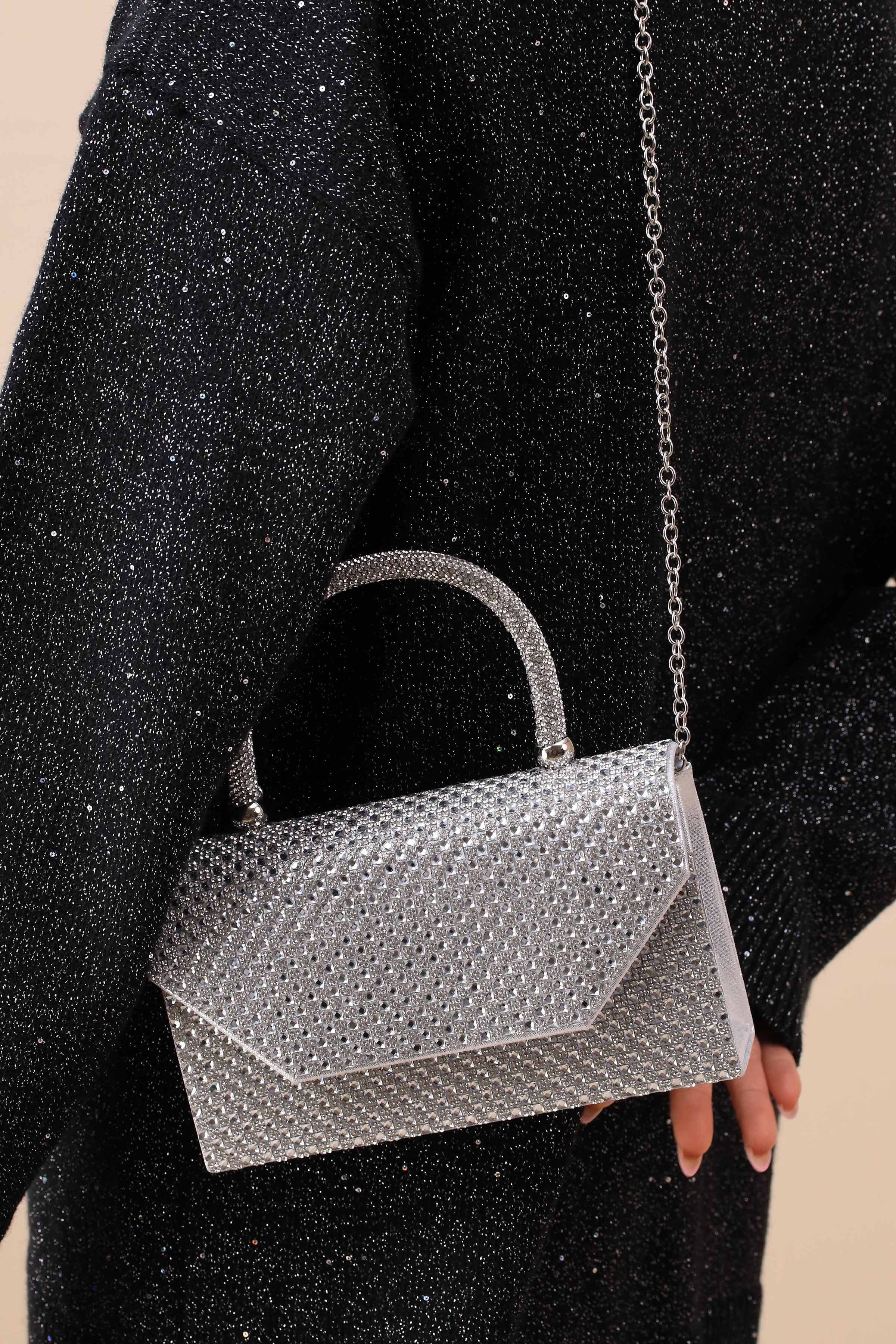 Silver Clutch-444122120-for Women - Bag Winter Collection | Nishat | Shop Online