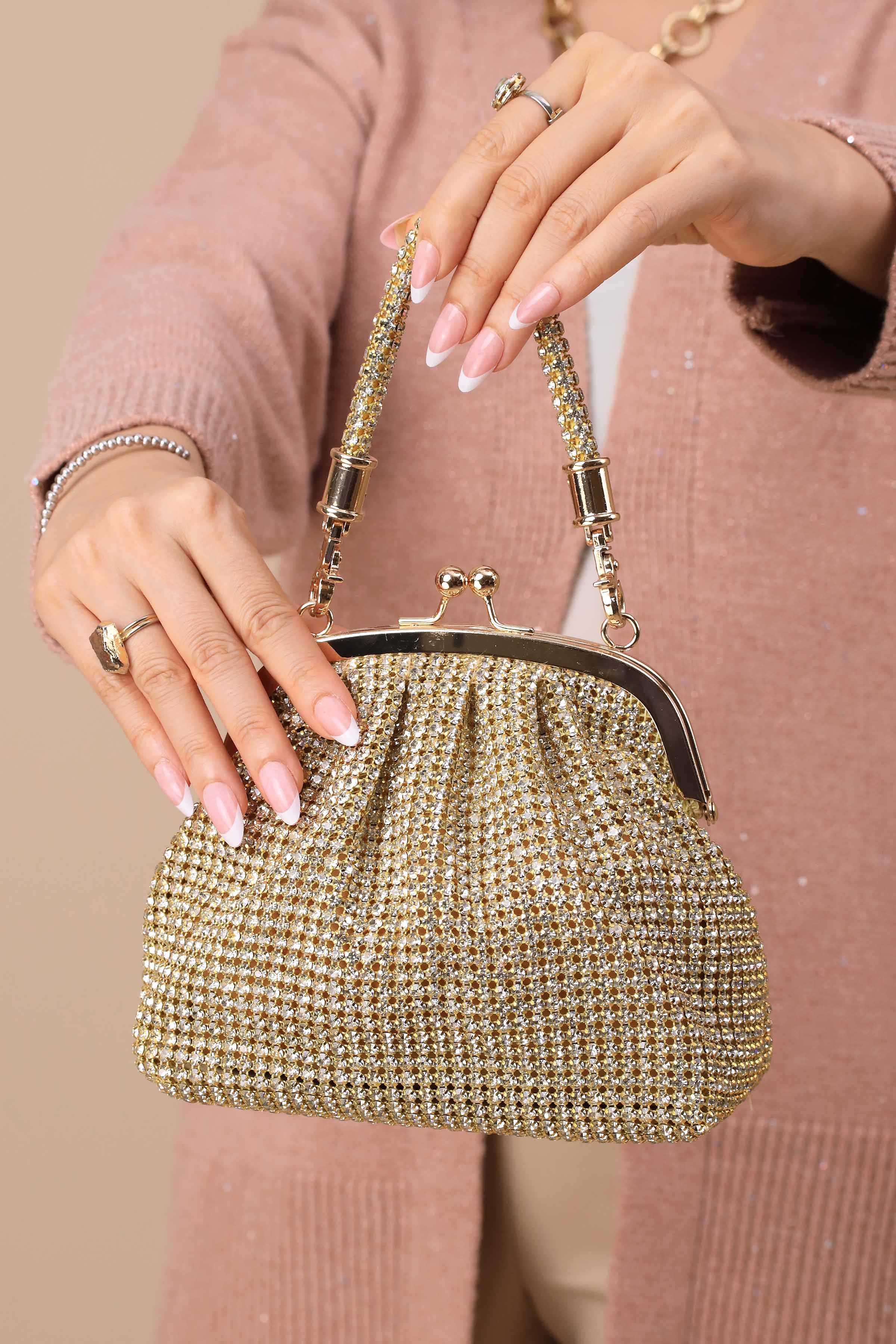 Gold Clutch-444142119-for Women - Bag Winter Collection | Nishat | Shop Online