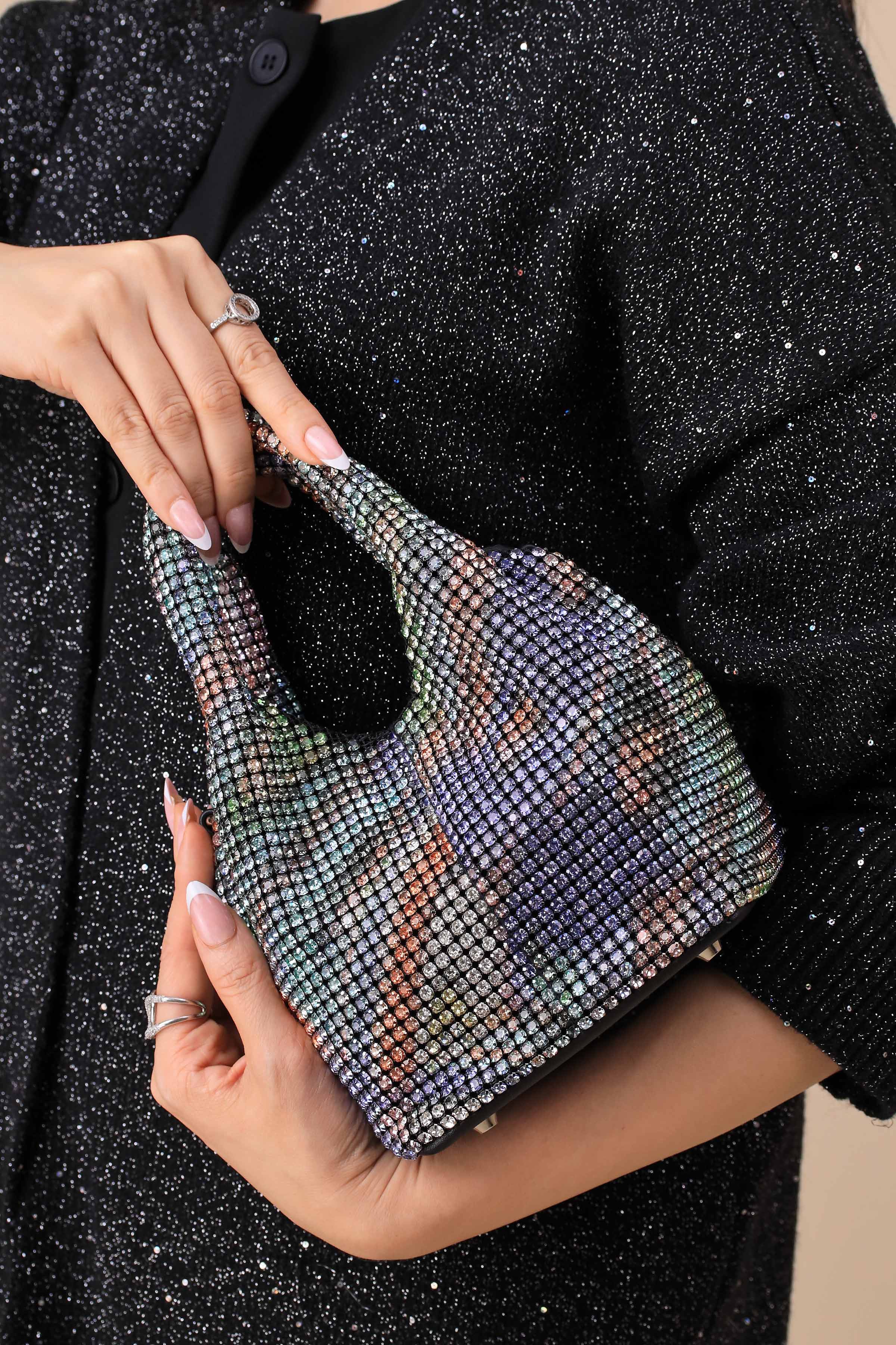 Silver Blue Clutch-444182108-for Women - Bag Winter Collection | Nishat | Shop Online