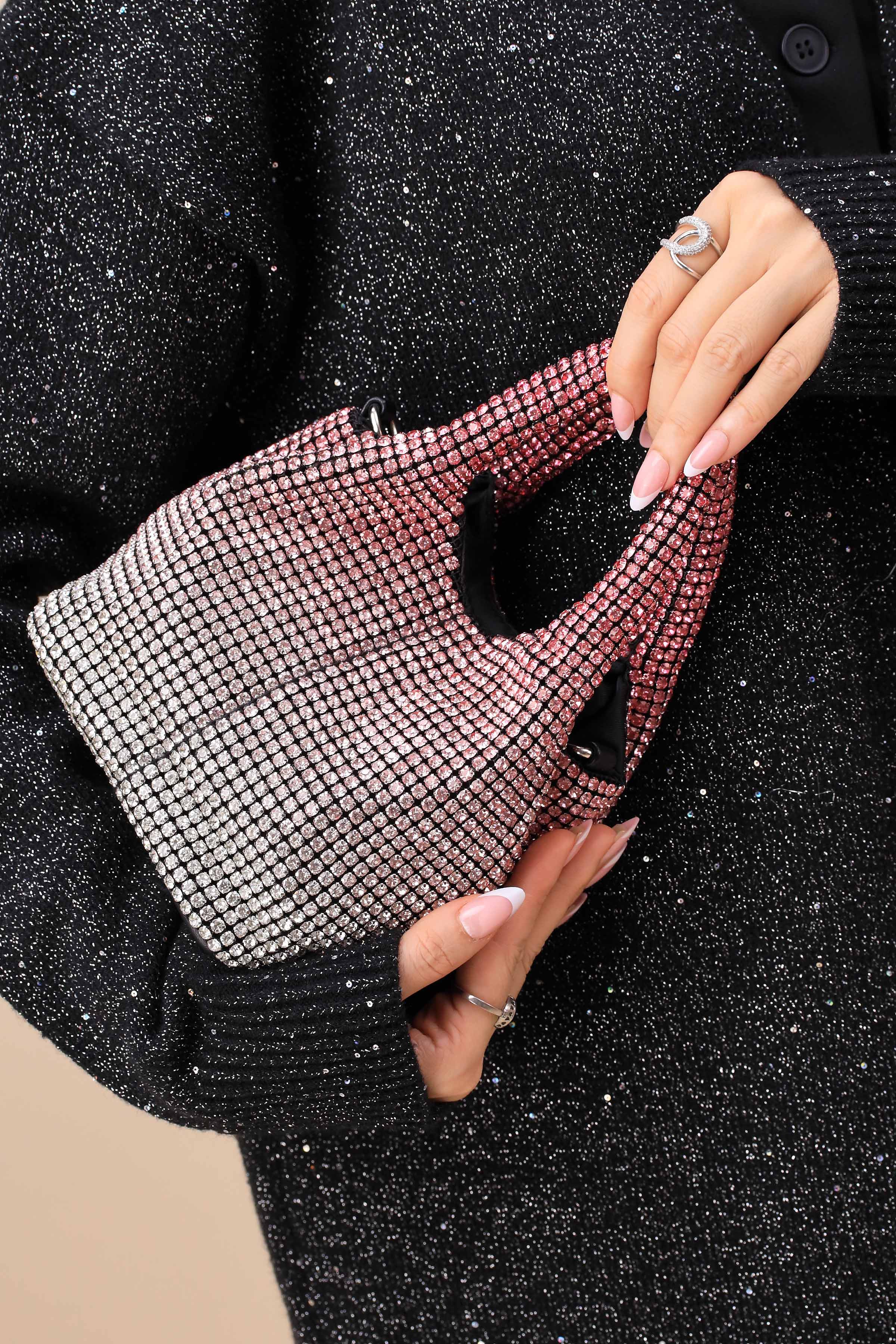 Gradient Pink Clutch-444192105-for Women - Bag Winter Collection | Nishat | Shop Online