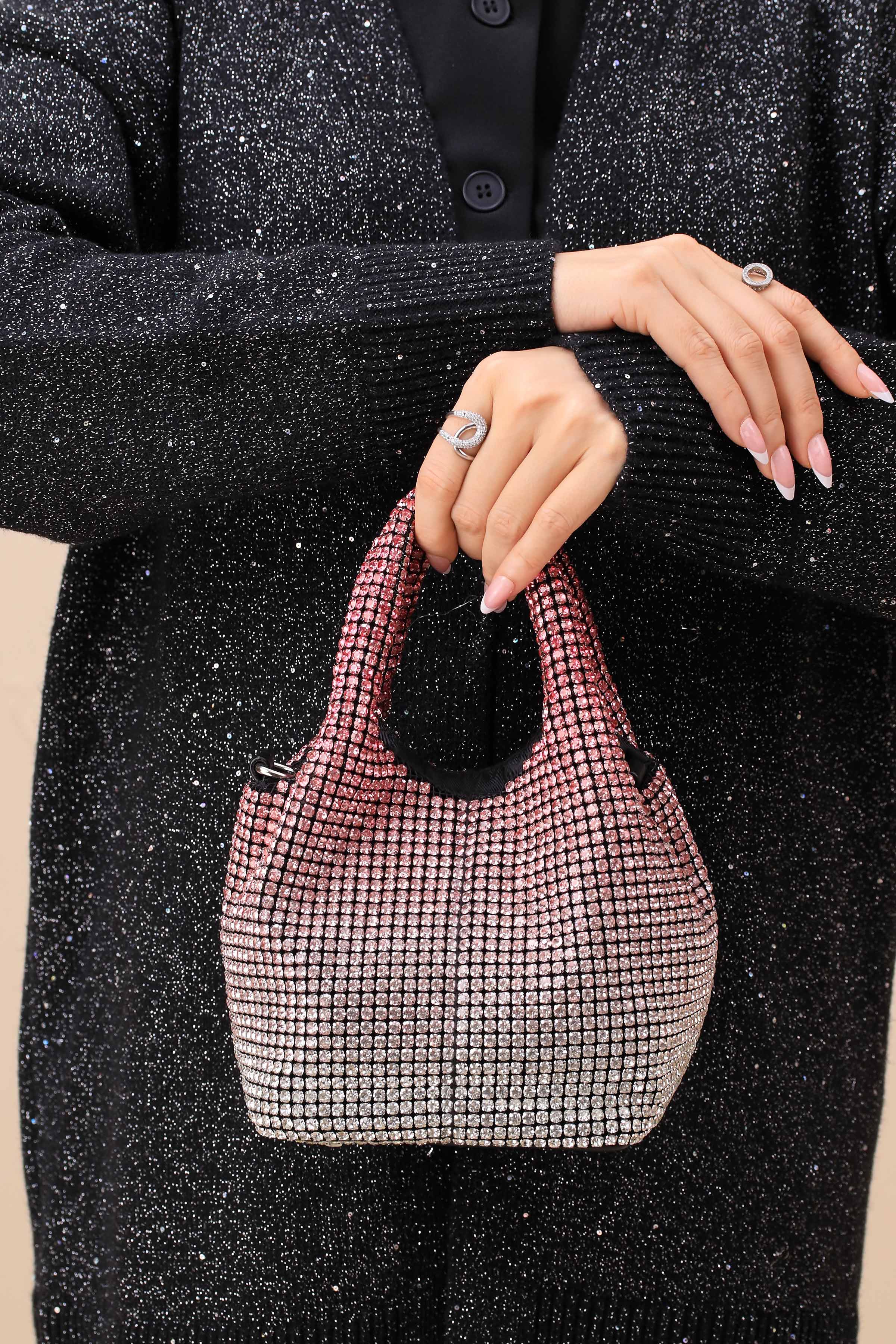 Gradient Pink Clutch-444192105-for Women - Bag Winter Collection | Nishat | Shop Online