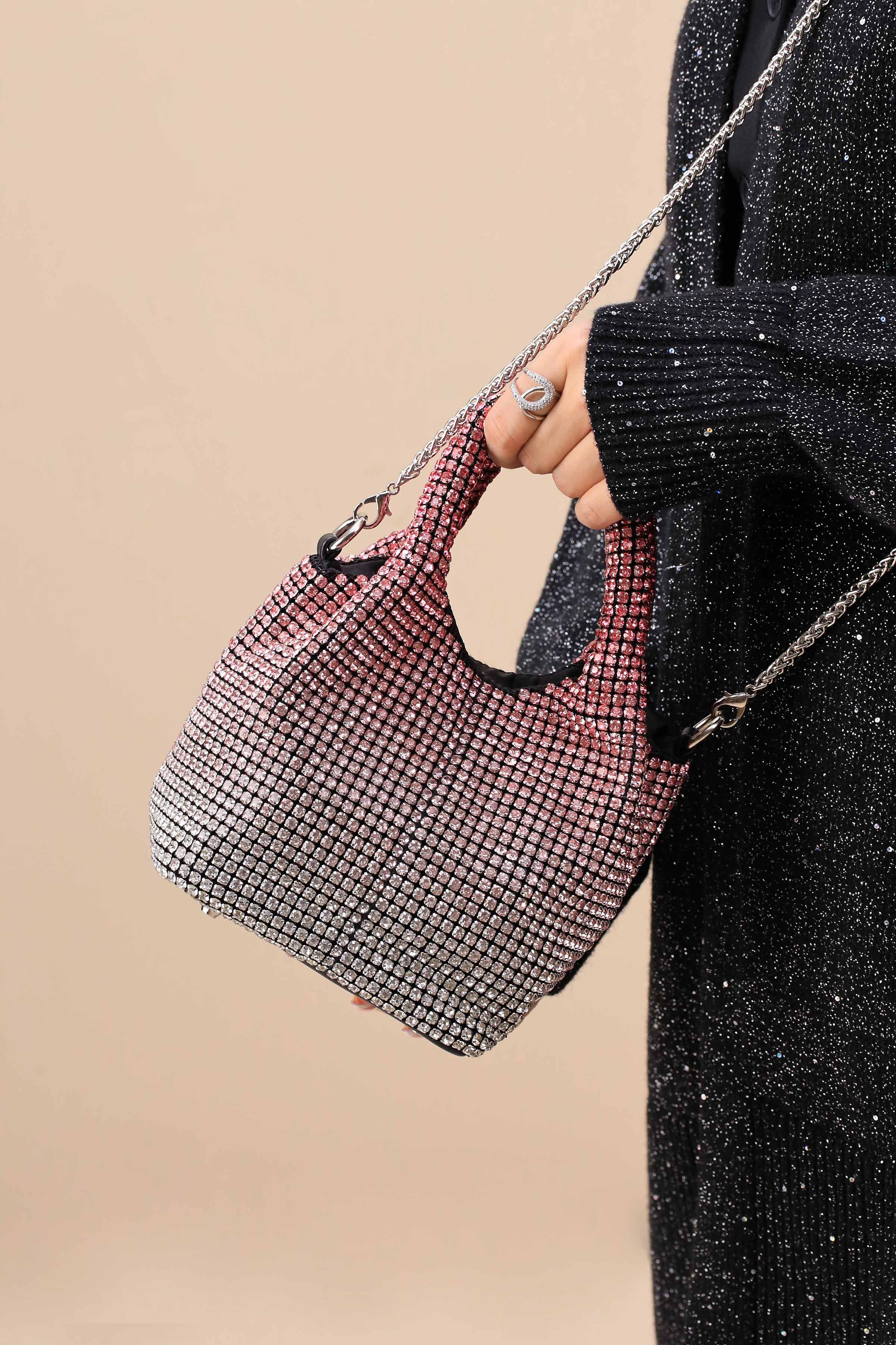 Gradient Pink Clutch-444192105-for Women - Bag Winter Collection | Nishat | Shop Online