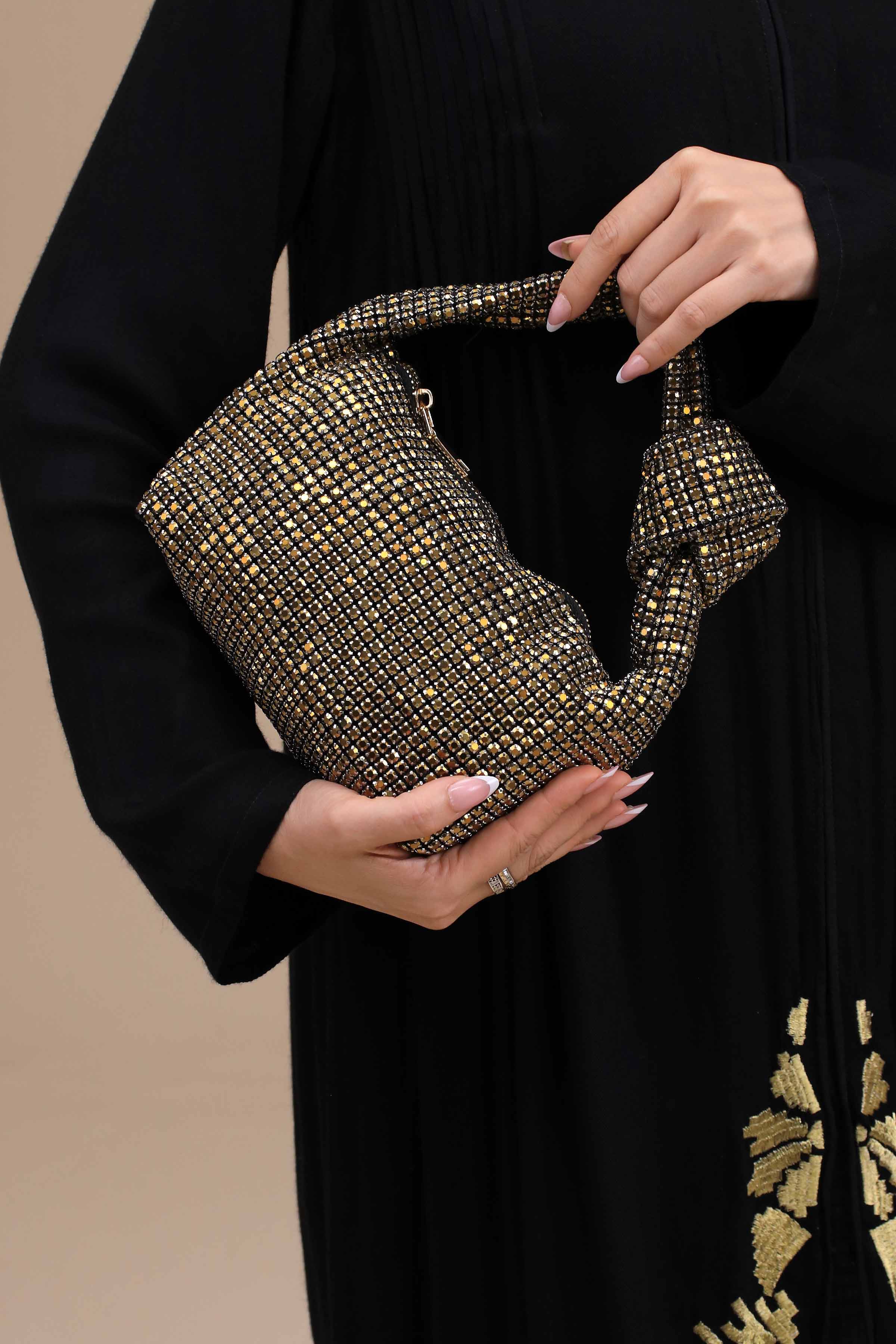 Gold Clutch-444212119-for Women - Bag Winter Collection | Nishat | Shop Online