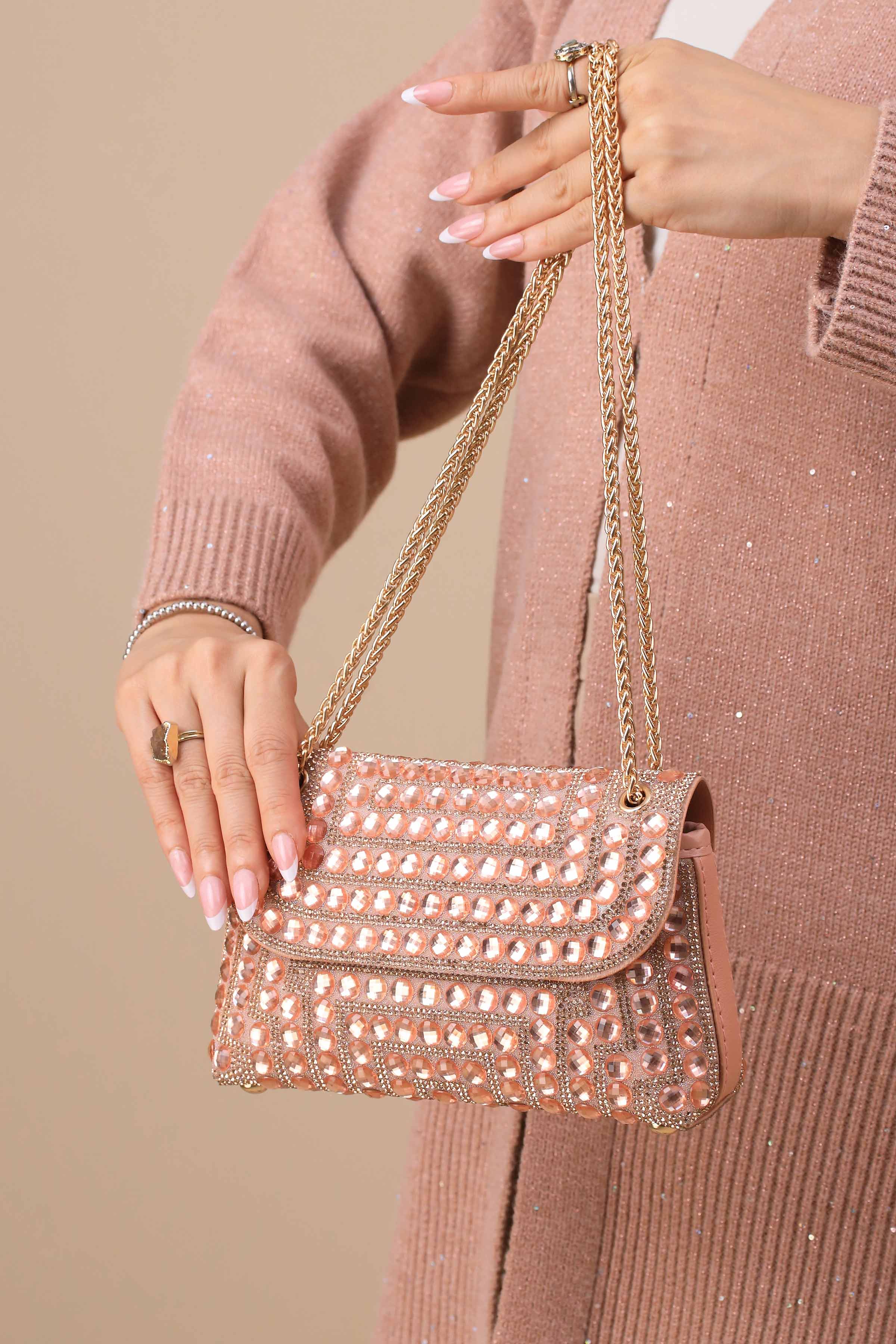 Champagne Clutch-444222116-for Women - Bag Winter Collection | Nishat | Shop Online