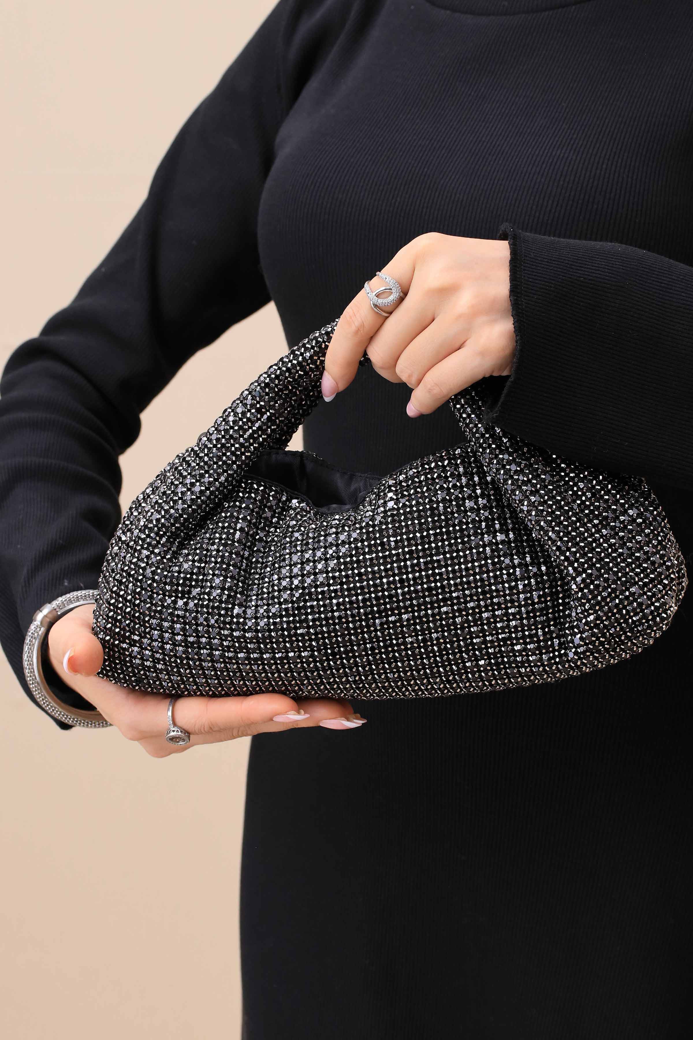 Black Clutch-444252103-for Women - Bag Winter Collection | Nishat | Shop Online