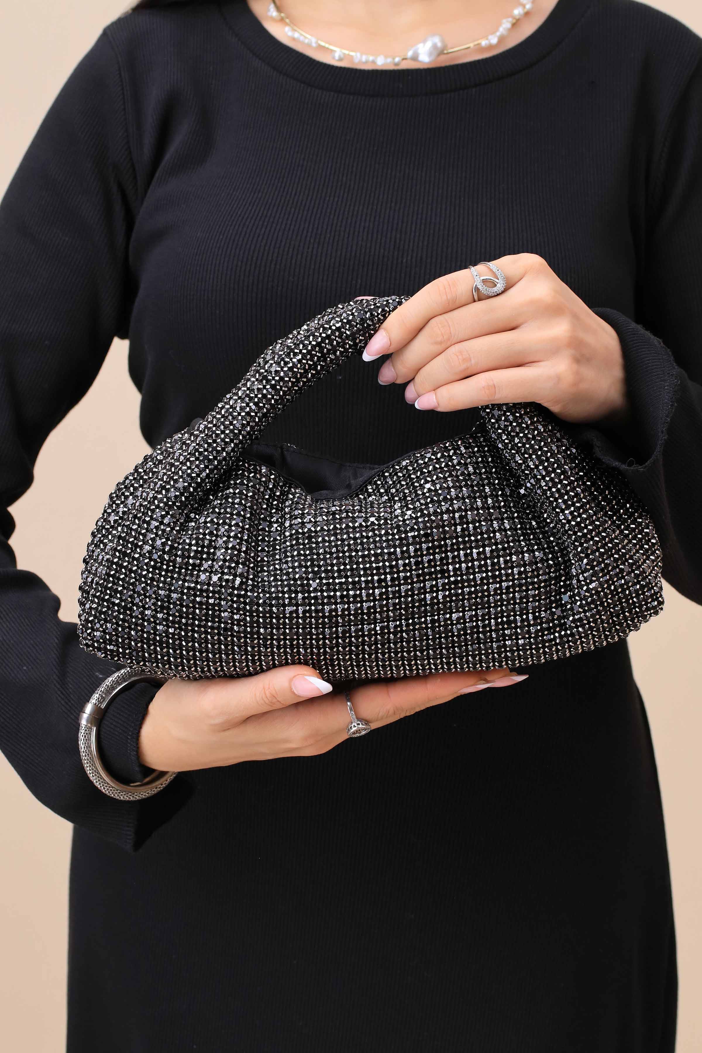 Black Clutch-444252103-for Women - Bag Winter Collection | Nishat | Shop Online