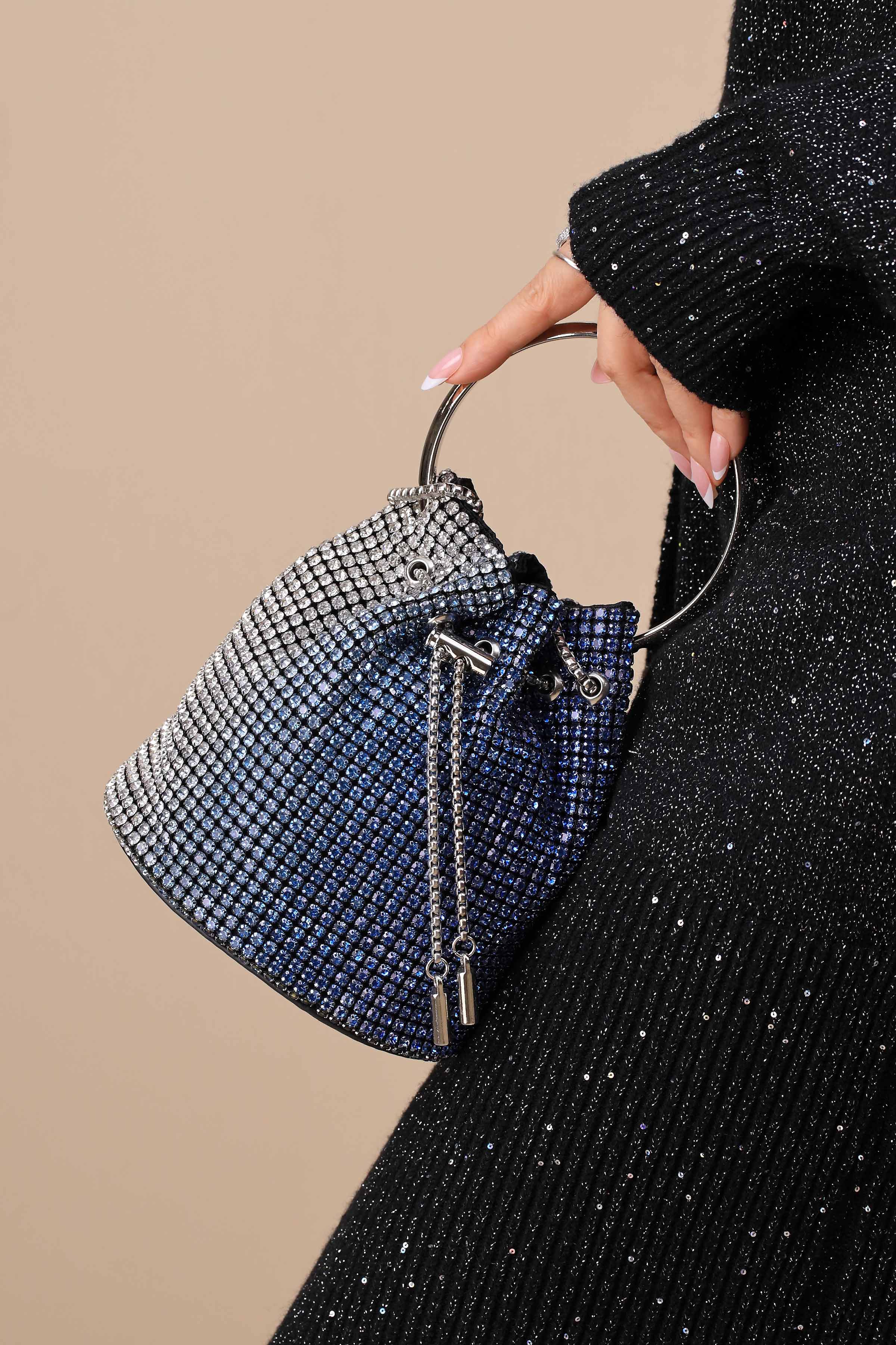 Gradient Blue Clutch-444272108-for Women - Bag Winter Collection | Nishat | Shop Online