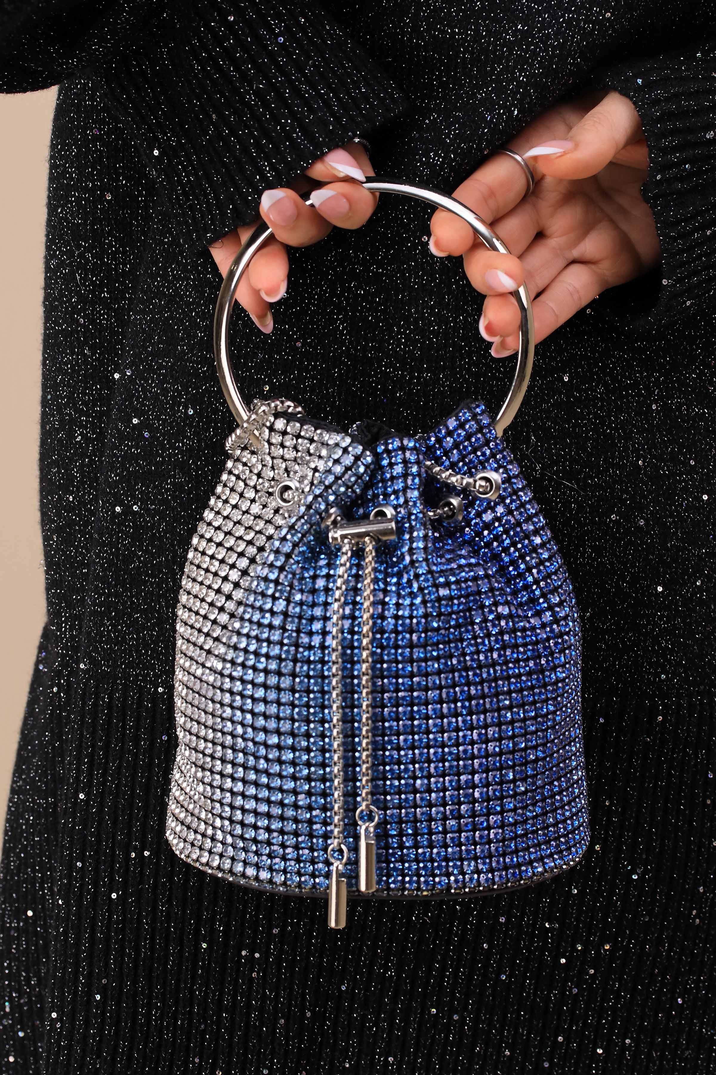 Gradient Blue Clutch-444272108-for Women - Bag Winter Collection | Nishat | Shop Online