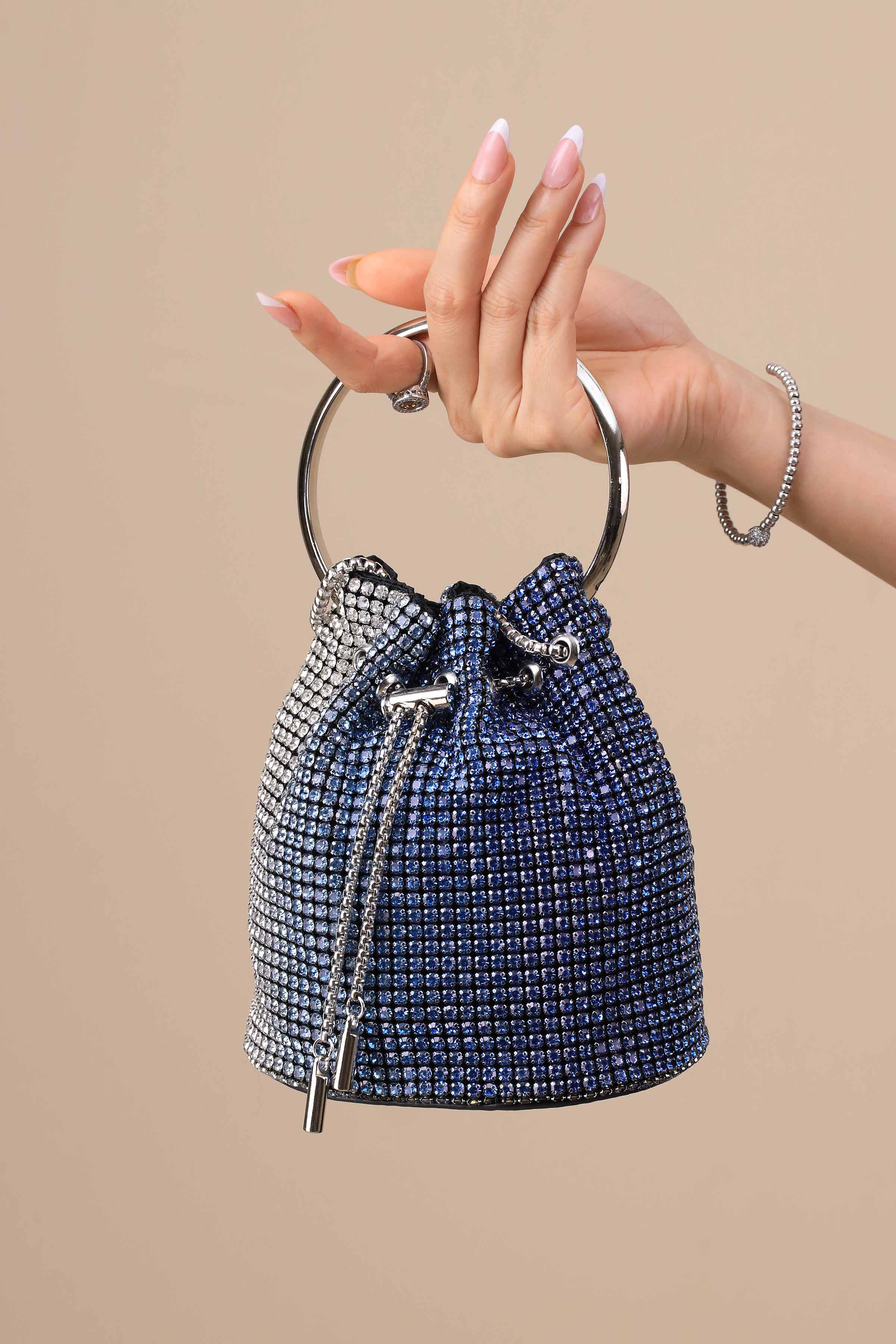 Gradient Blue Clutch-444272108-for Women - Bag Winter Collection | Nishat | Shop Online