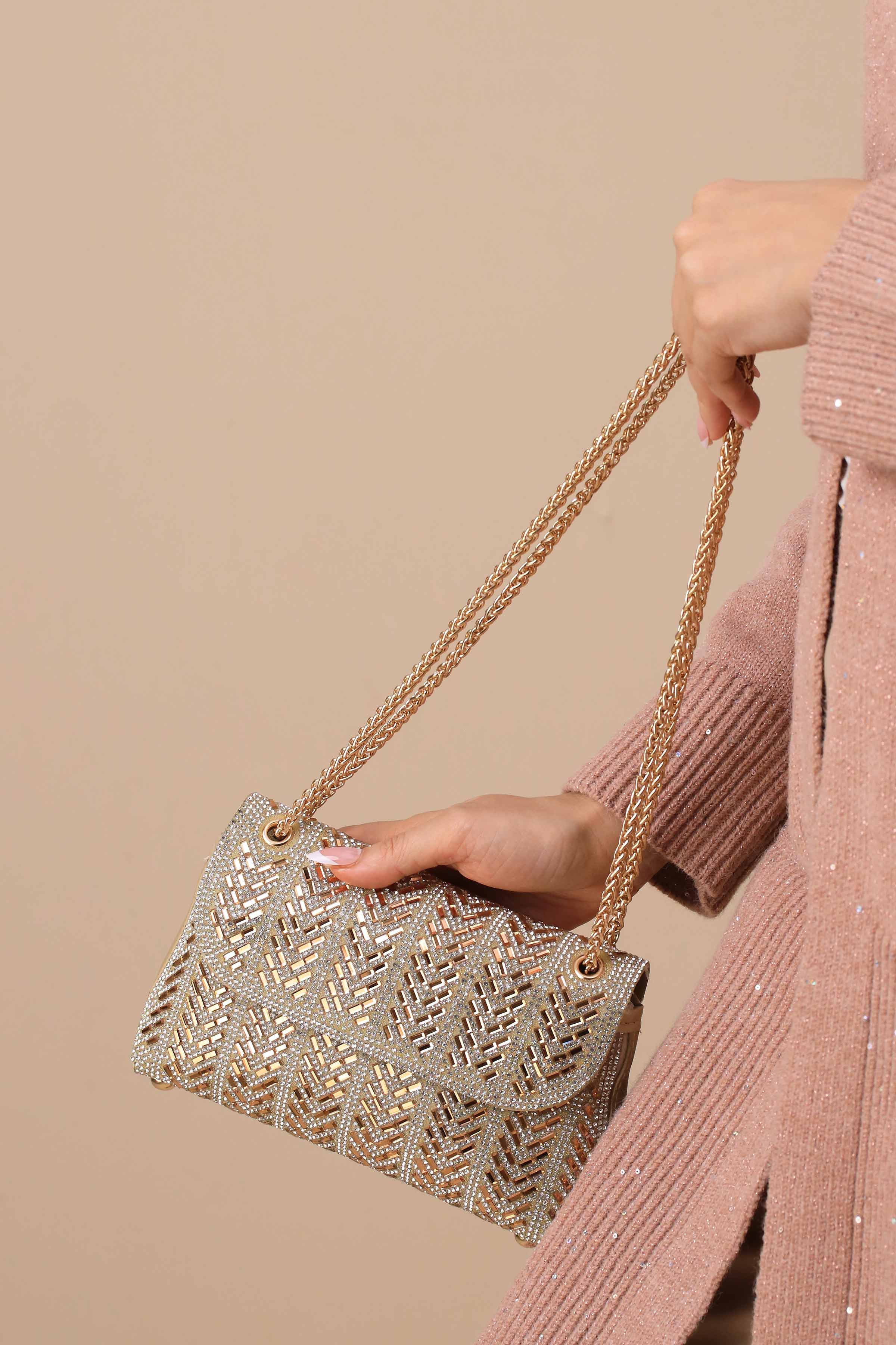 Gold Clutch-444282119-for Women - Bag Winter Collection | Nishat | Shop Online