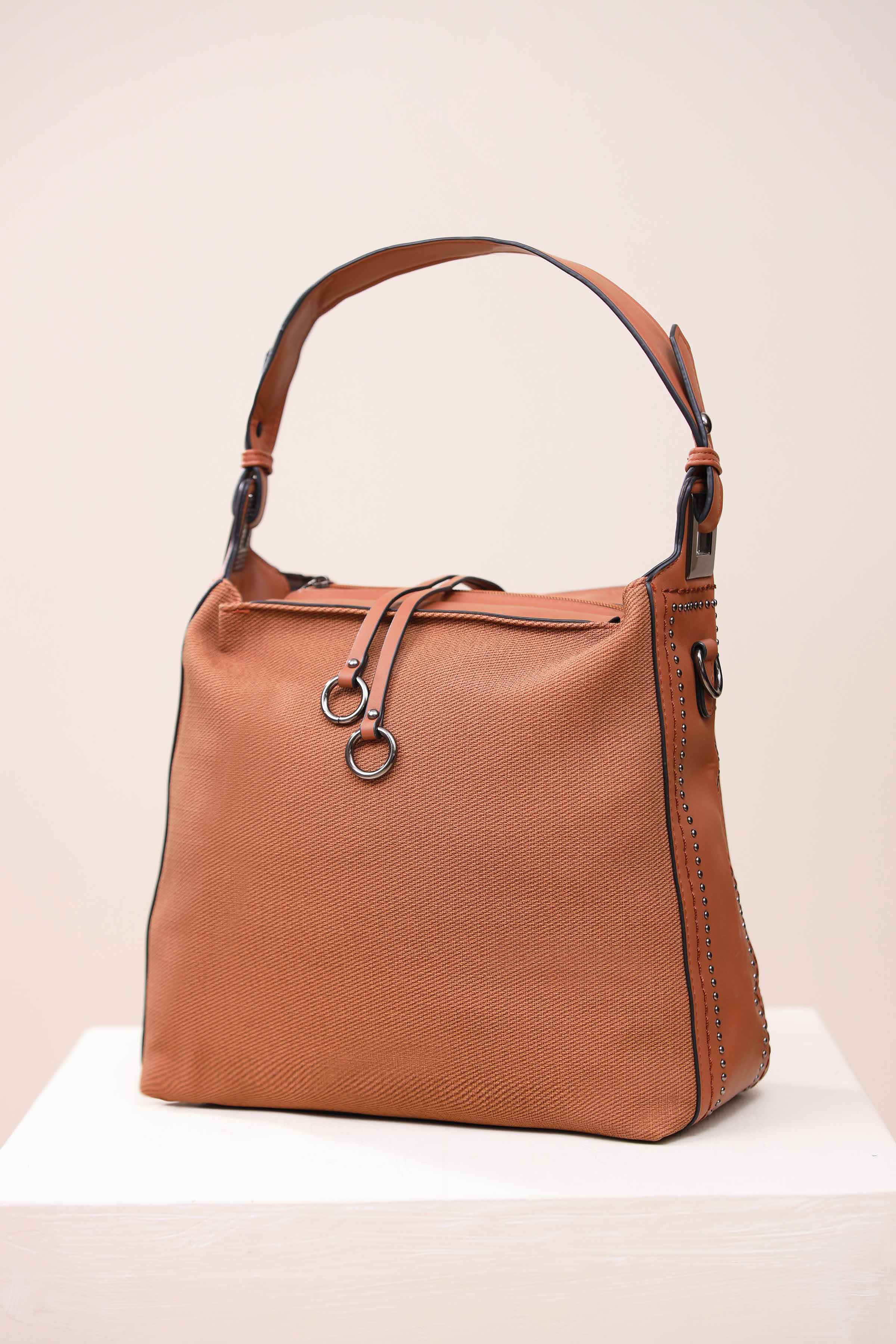 Brown Hand Bag-444322113 for Women - Bag Collection | Nishat | Shop Online