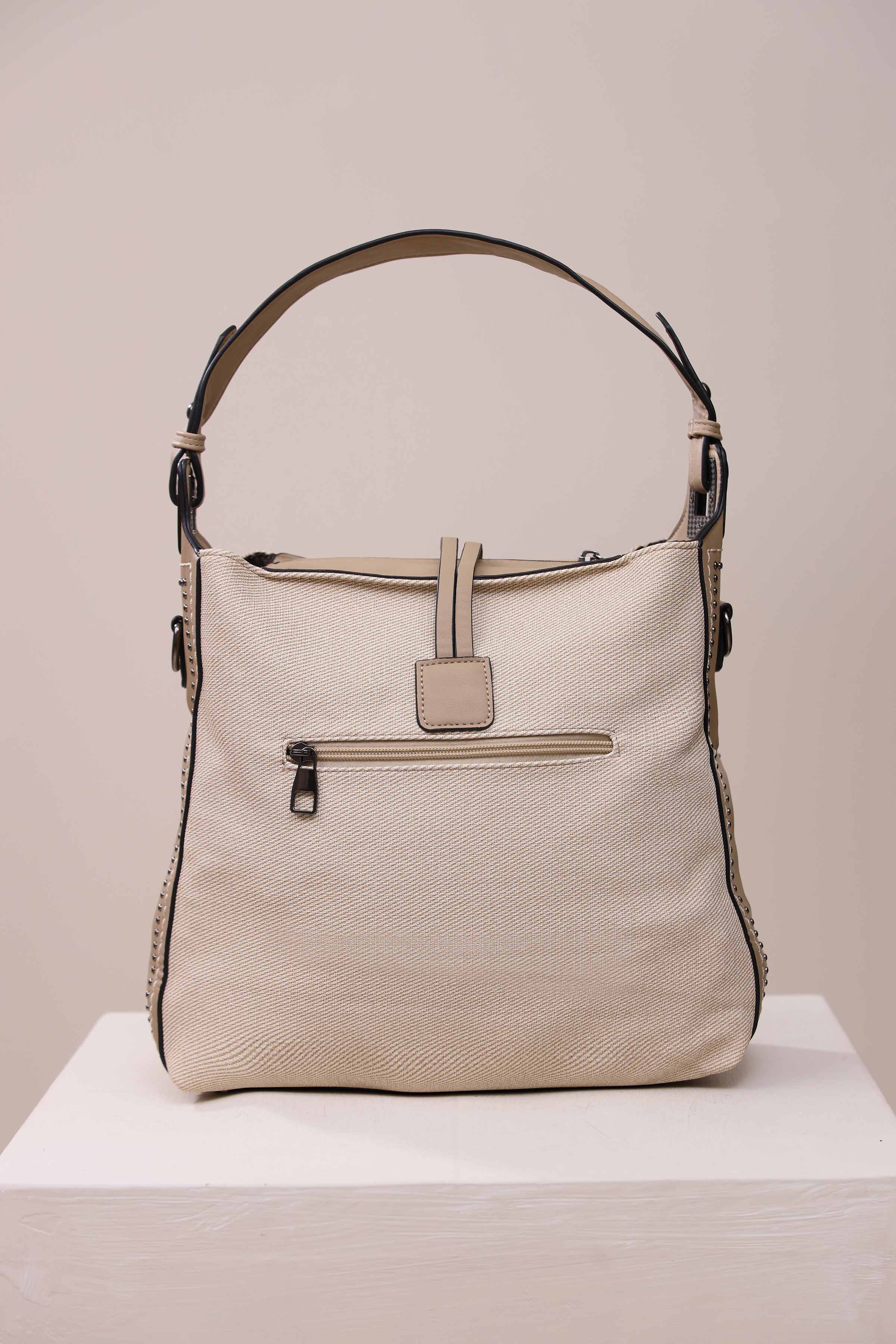 Khaki Hand Bag-444322130 for Women - Bag Collection | Nishat | Shop Online