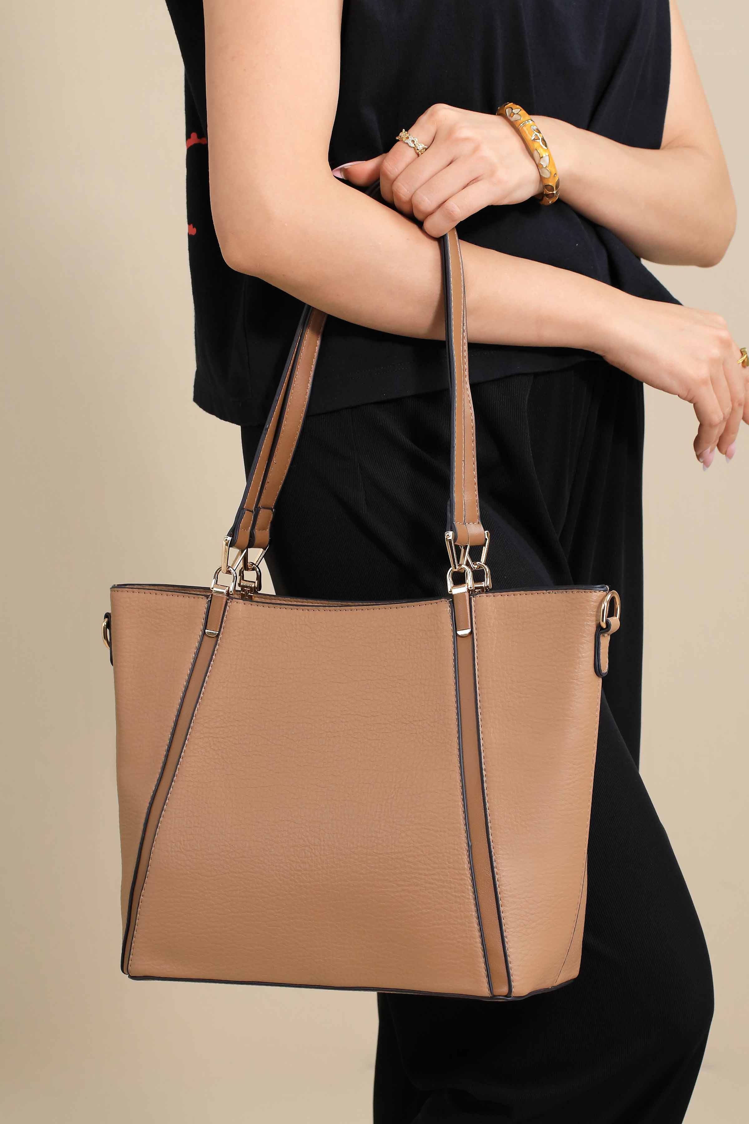 Brown Shoulder Bag-444382113 for Women - Bag Winter Collection | Nishat | Shop Online