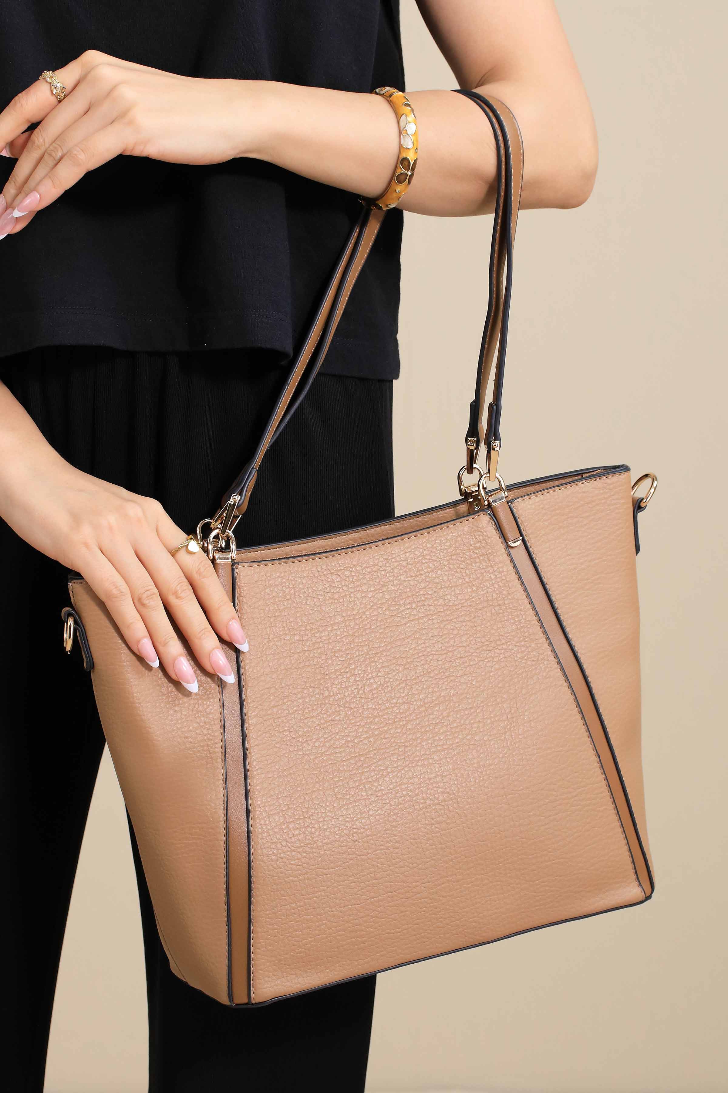 Brown Shoulder Bag-444382113 for Women - Bag Winter Collection | Nishat | Shop Online