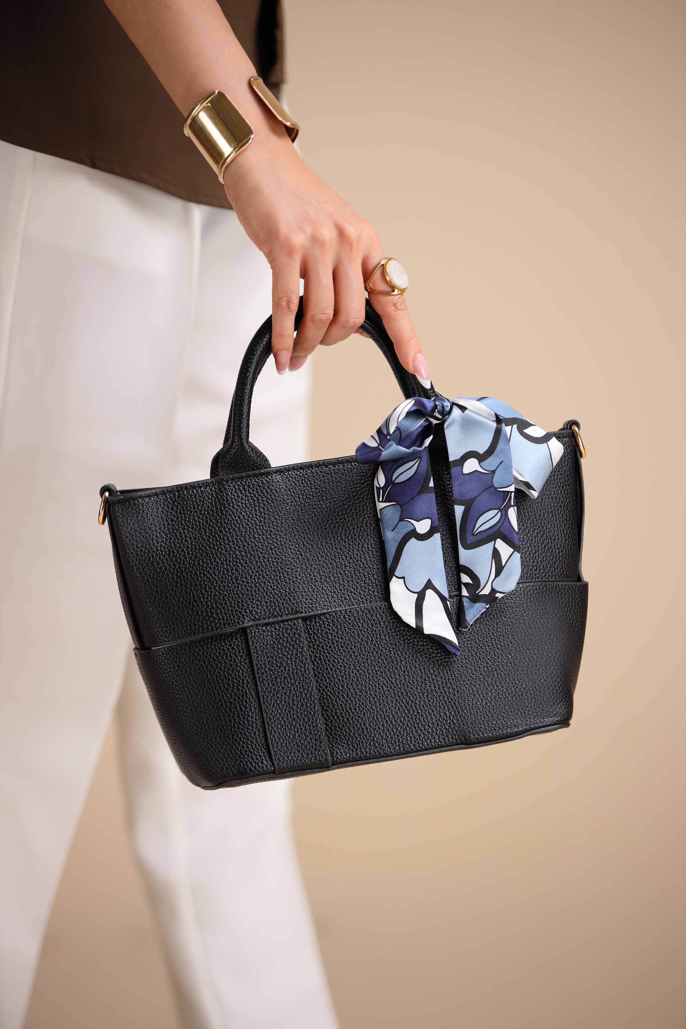 Black Shoulder Bag-444392103 for Women - Bag Winter Collection | Nishat | Shop Online