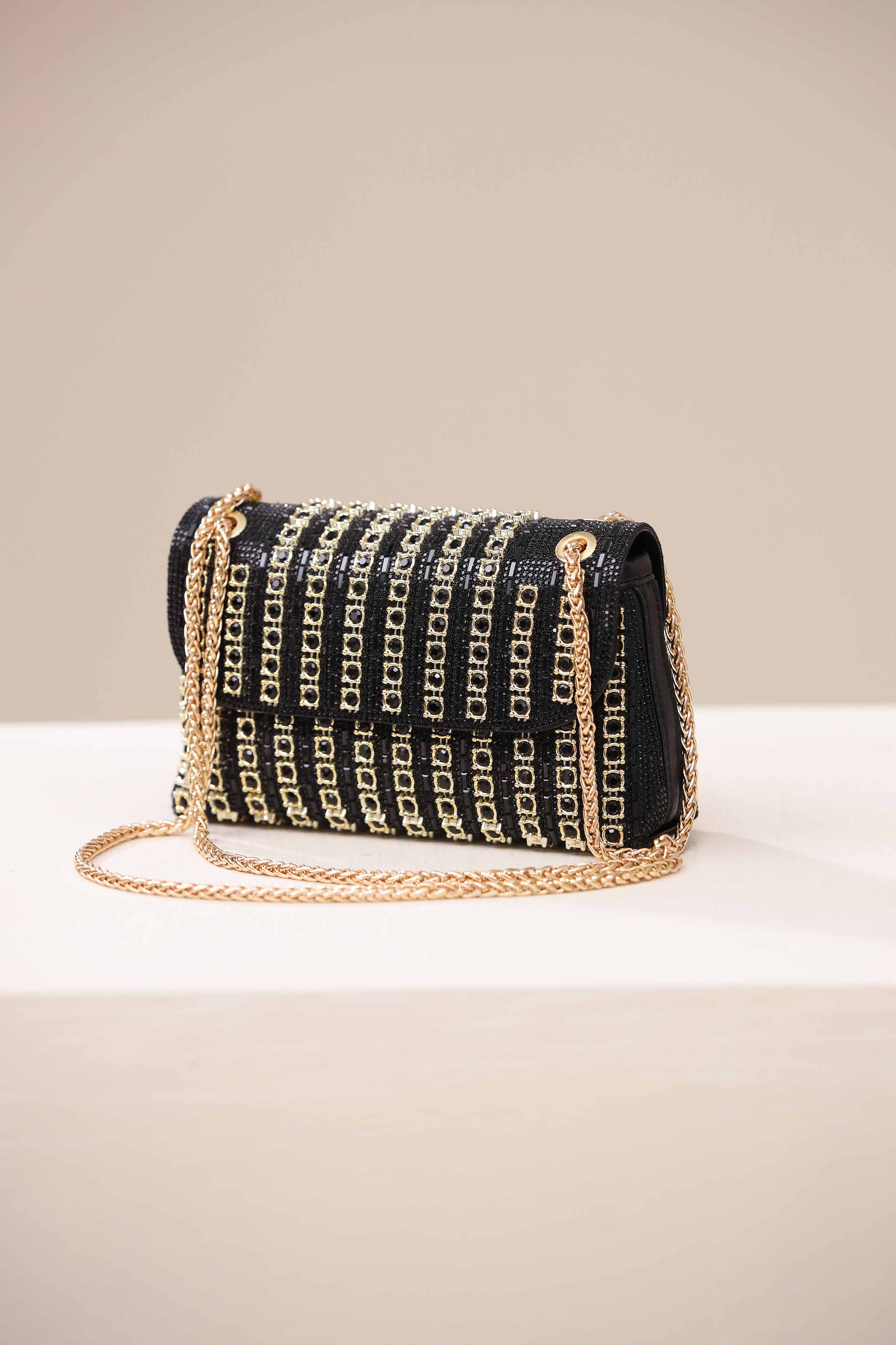 Black Clutch-444422103 for Women - Bag Collection | Nishat | Shop Online