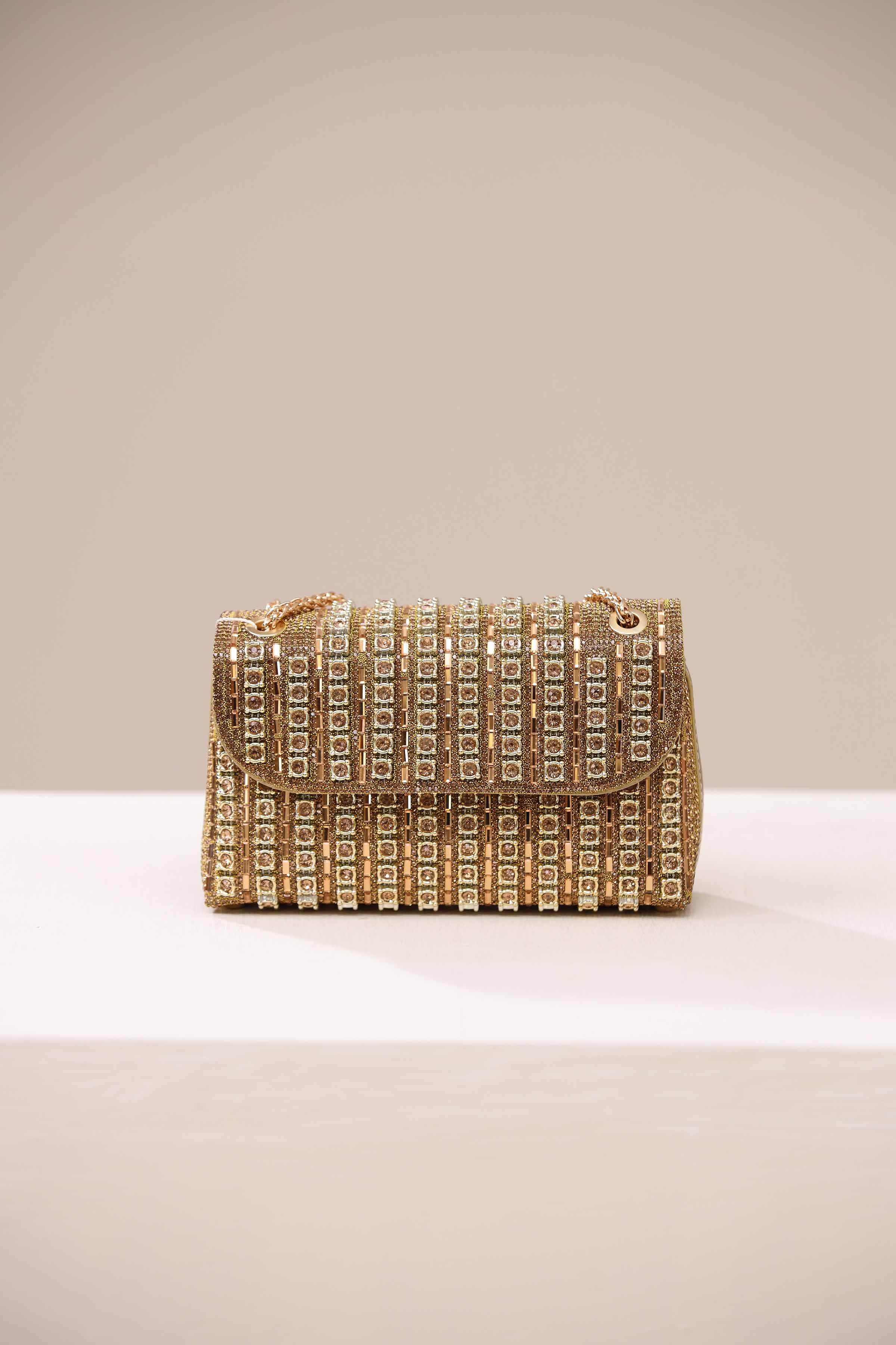 Gold Clutch-444422119 for Women - Bag Collection | Nishat | Shop Online