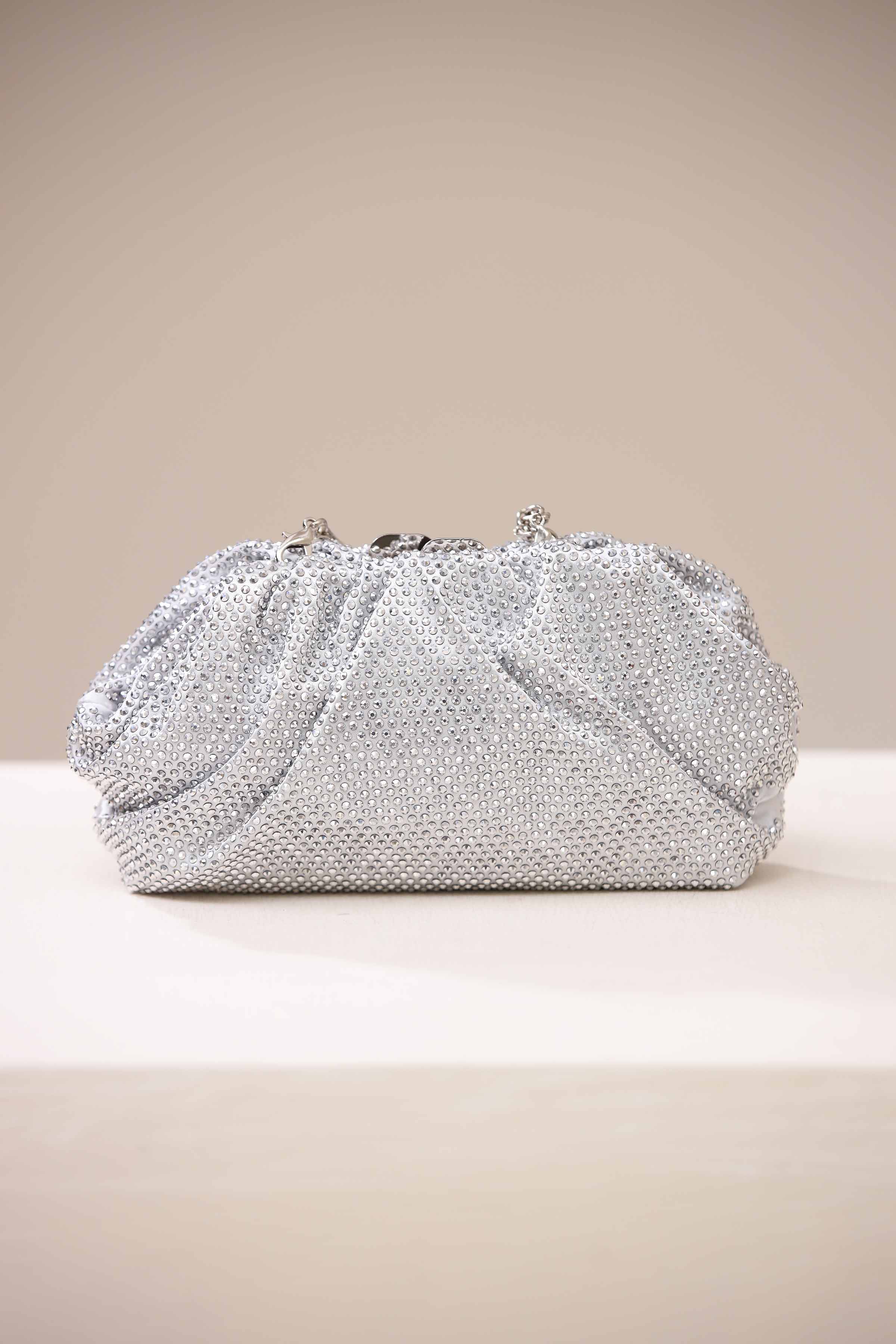 Silver Clutch-444452120 for Women - Bag Collection | Nishat | Shop Online